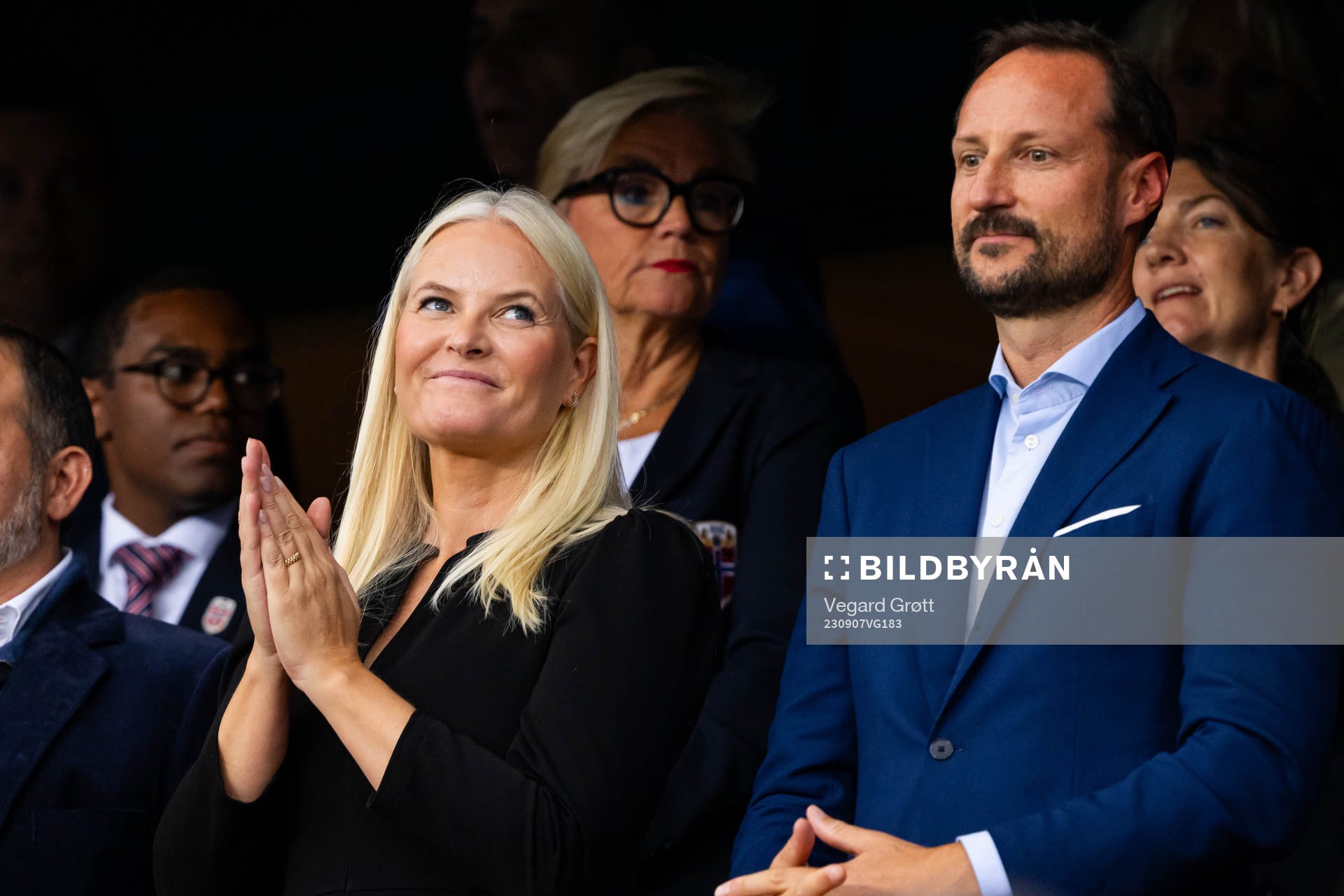 Crown Princess Mette-Marit and Crown Prince Haakon of