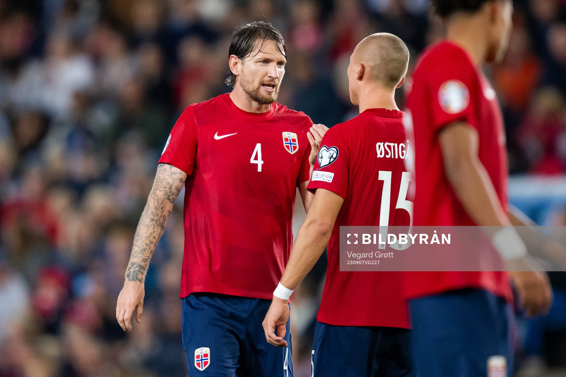 Stefan Strandberg and Leo Skiri Østigård of Norway