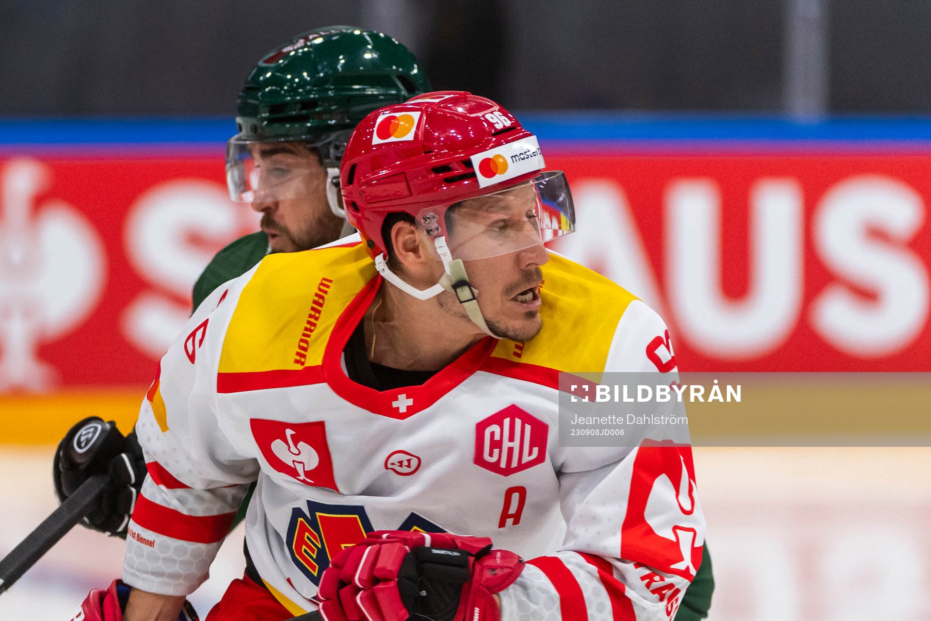 Damien Brunner of EHC Biel-Bienne