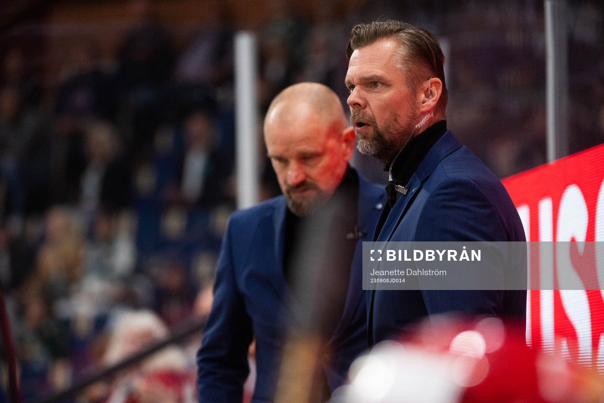 Head coach Juha Vuori of EHC Biel-Bienne