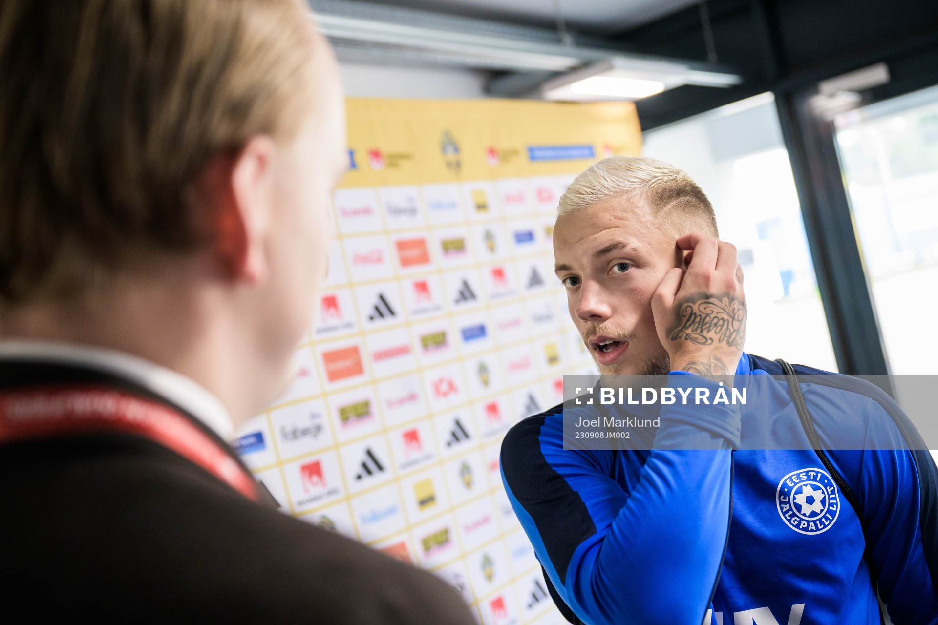 Erik Sorga of the Estonian national football team