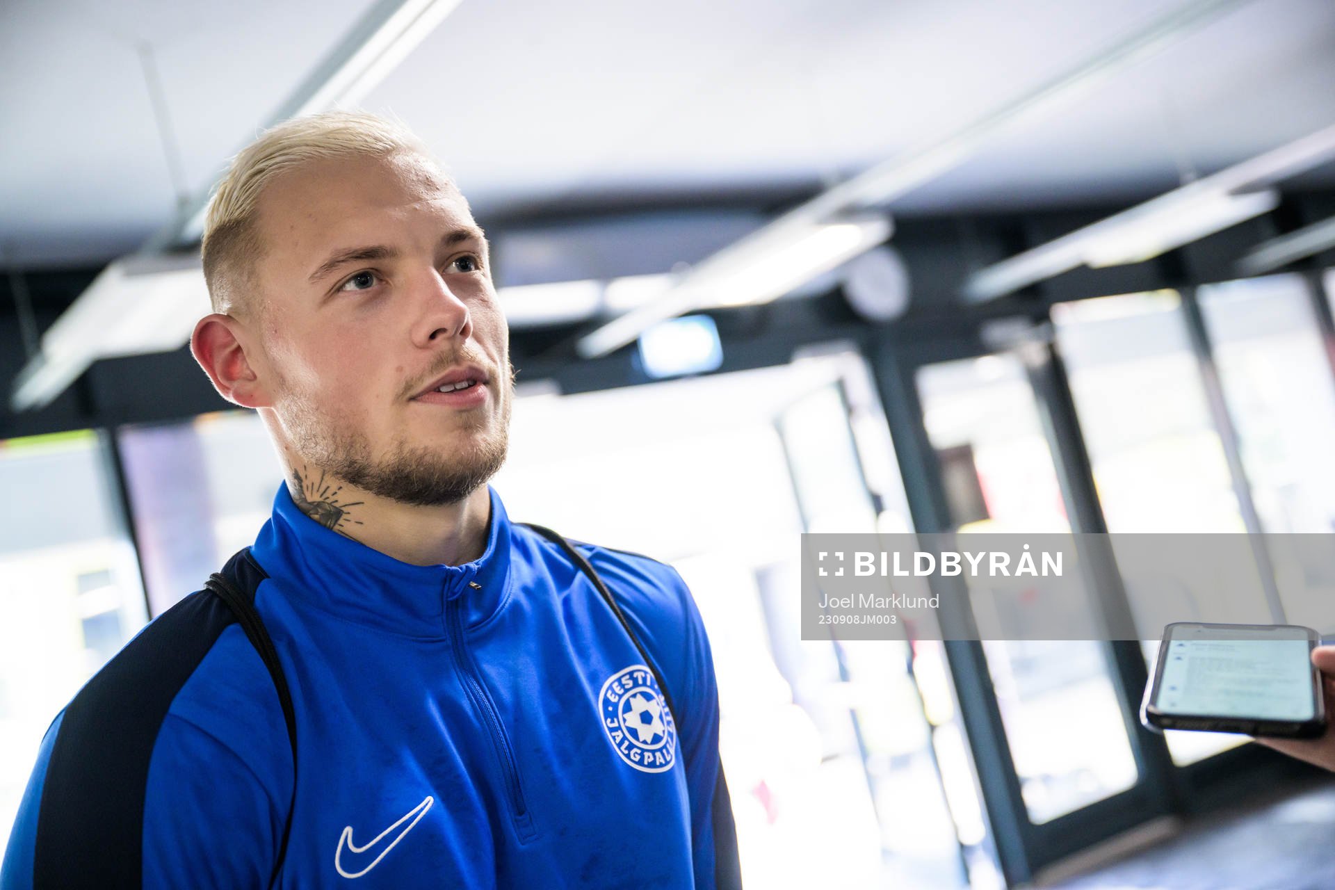 Erik Sorga of the Estonian national football team