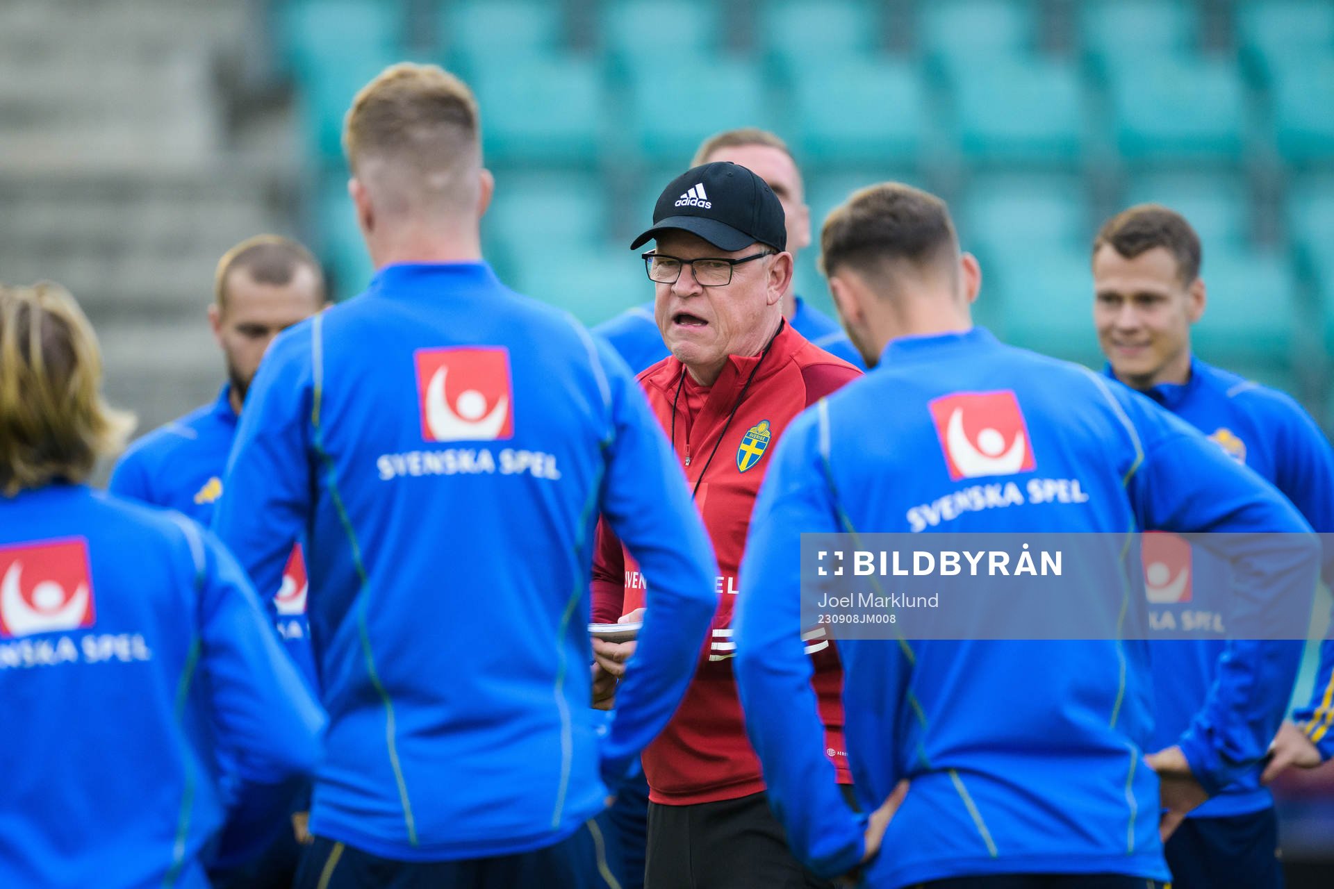 Head coach Janne Andersson of the Swedish national football