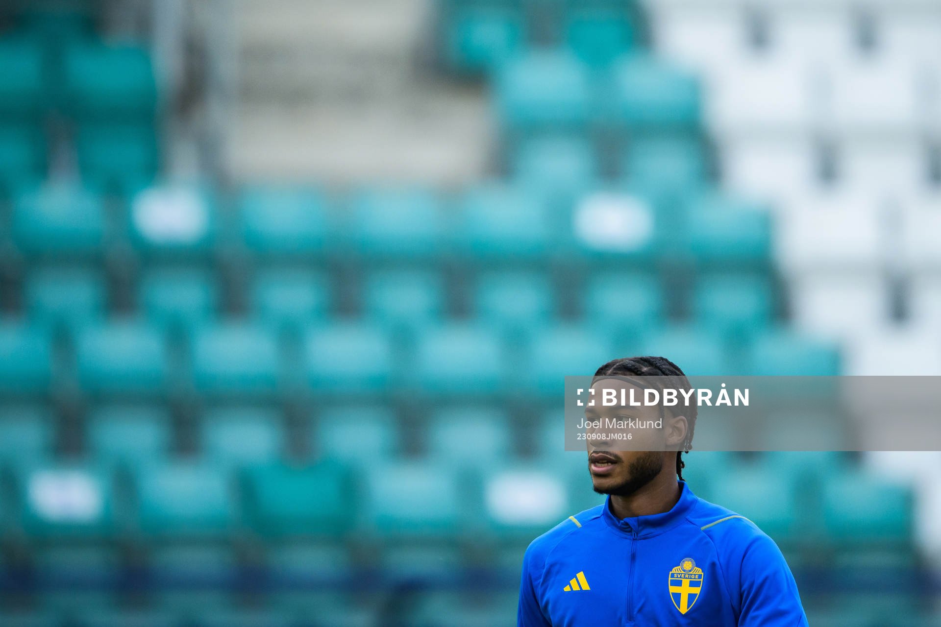Jens Cajuste of the Swedish national football team at a