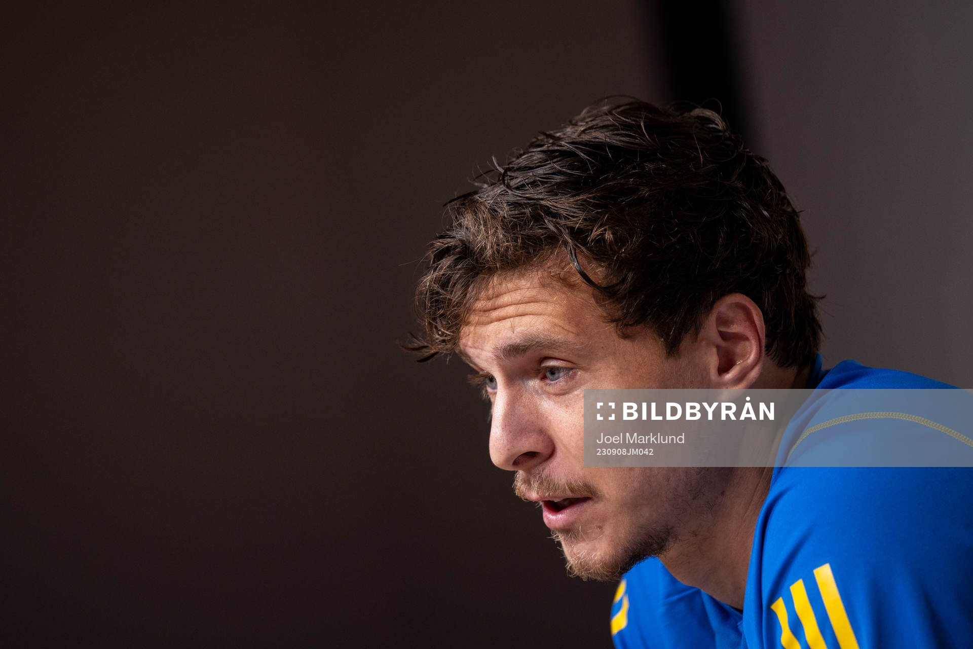 Victor Nilsson Lindelöf of the Swedish national football