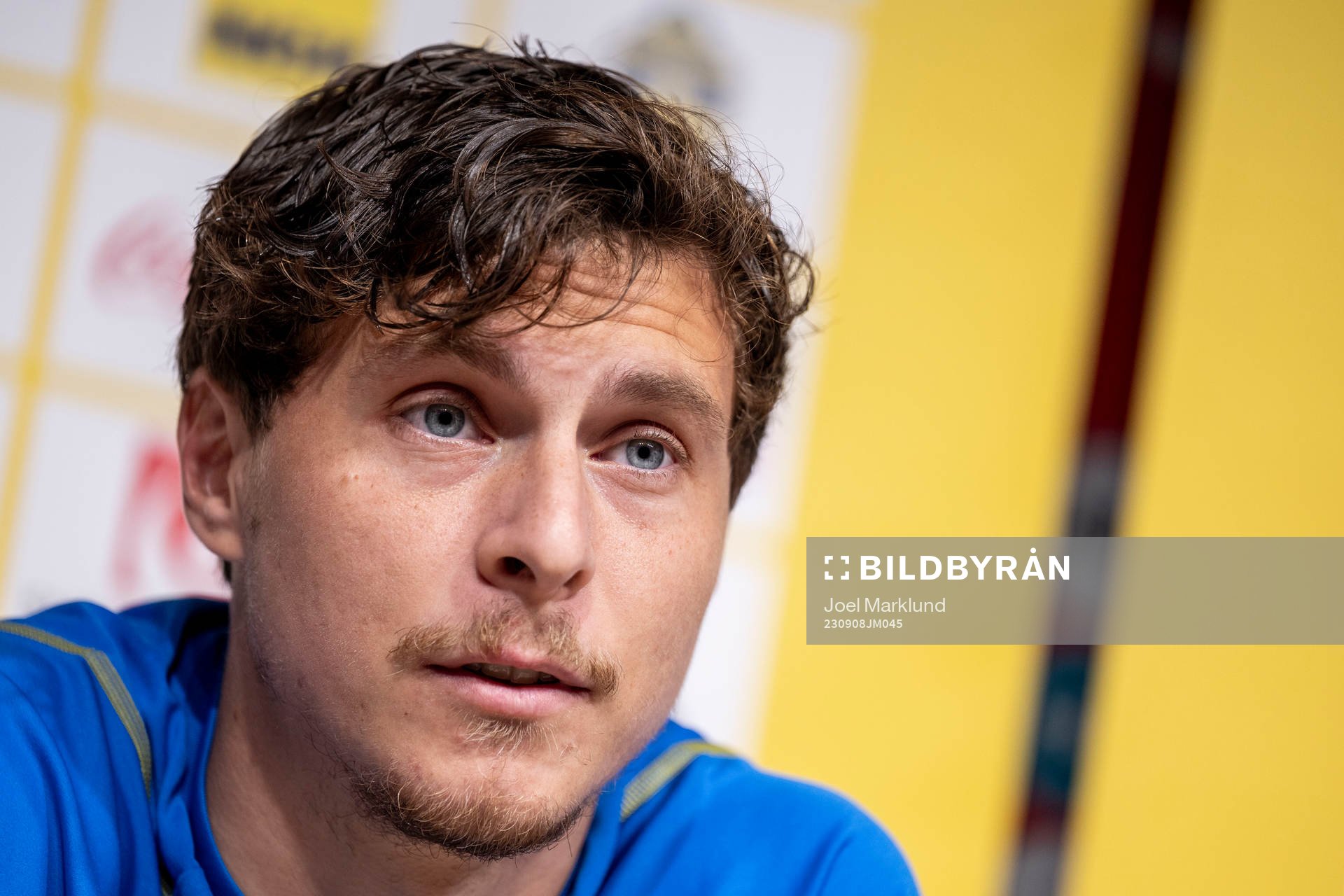 Victor Nilsson Lindelöf of the Swedish national football