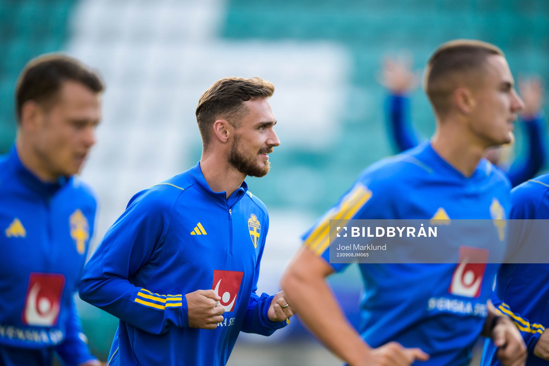 Linus Wahlqvist Egnell of the Swedish national football