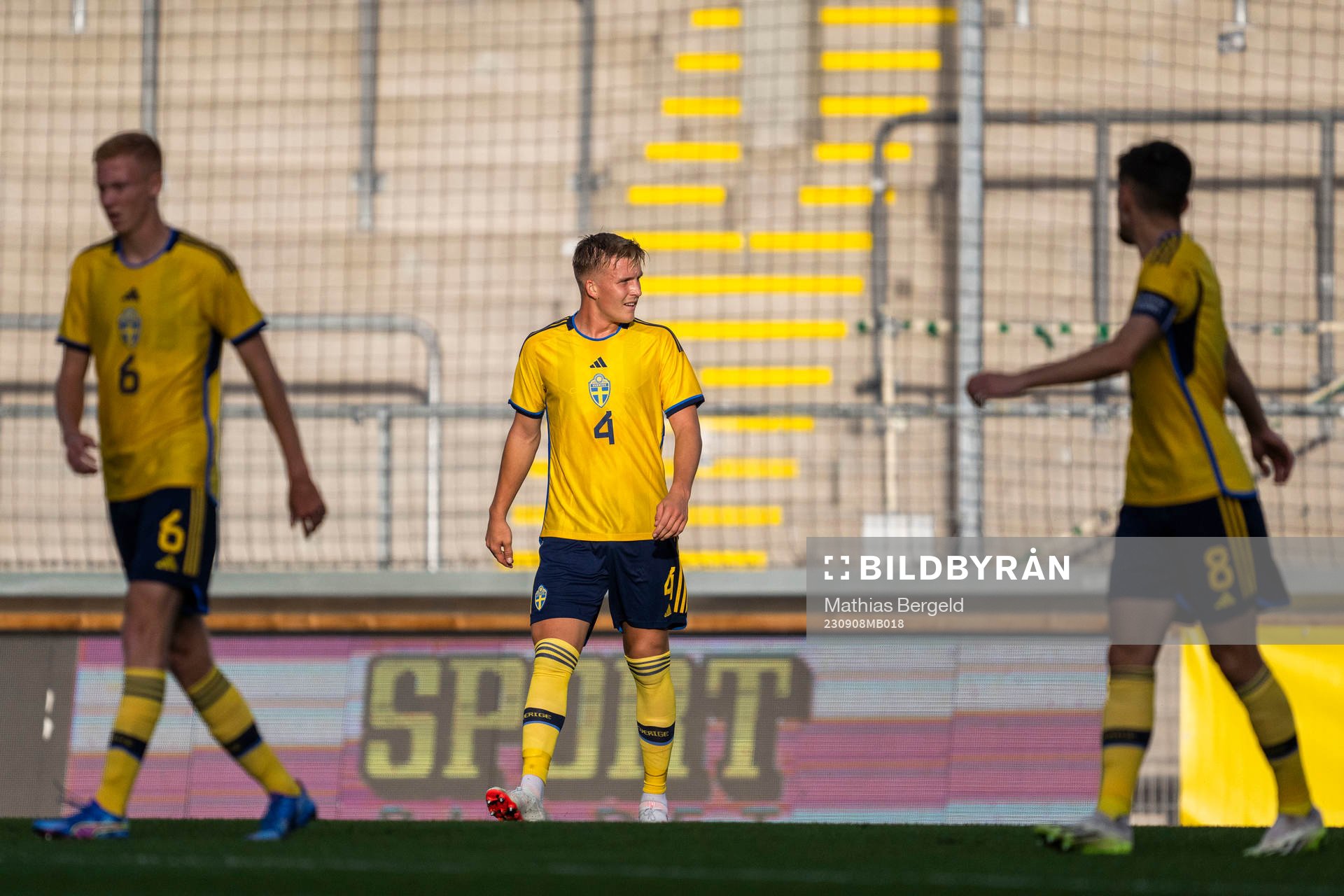 Hugo Larsson, Casper Widell, and Armin Gigovic of Sweden
