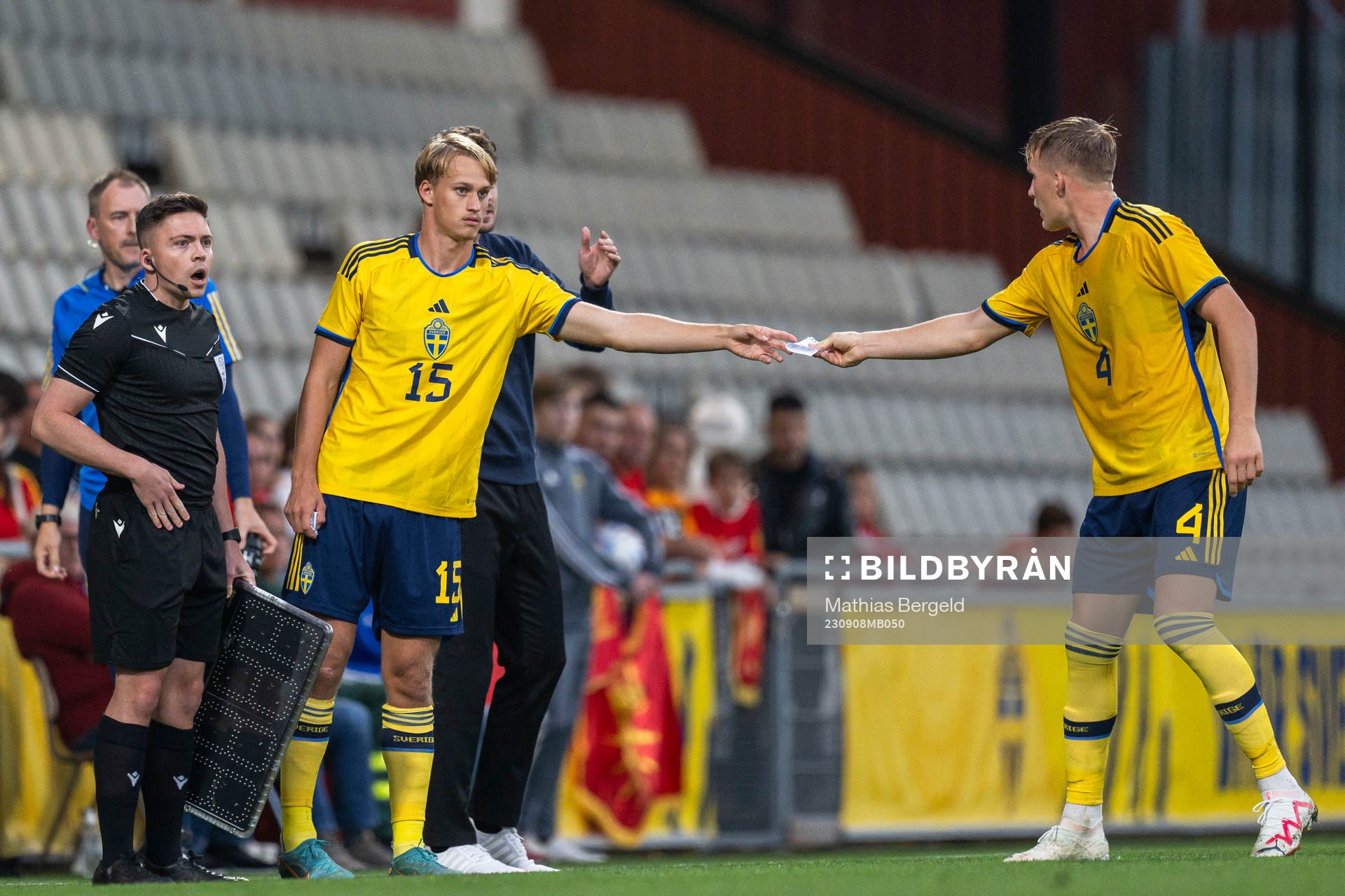 Oscar Vilhelmsson and Casper Widell of Sweden