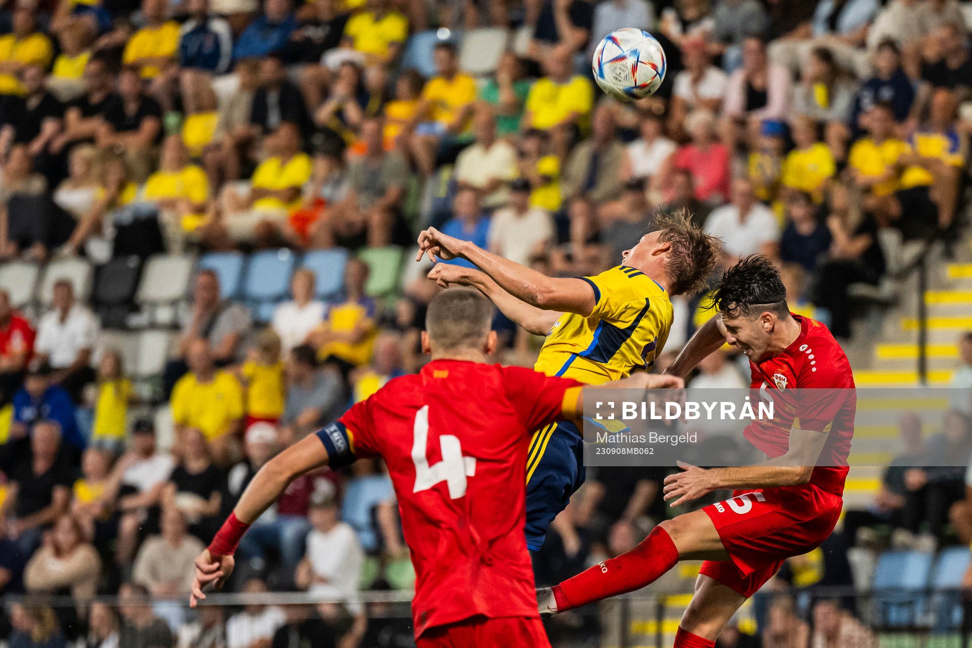Oscar Vilhelmsson of Sweden and Martin Talakov of North