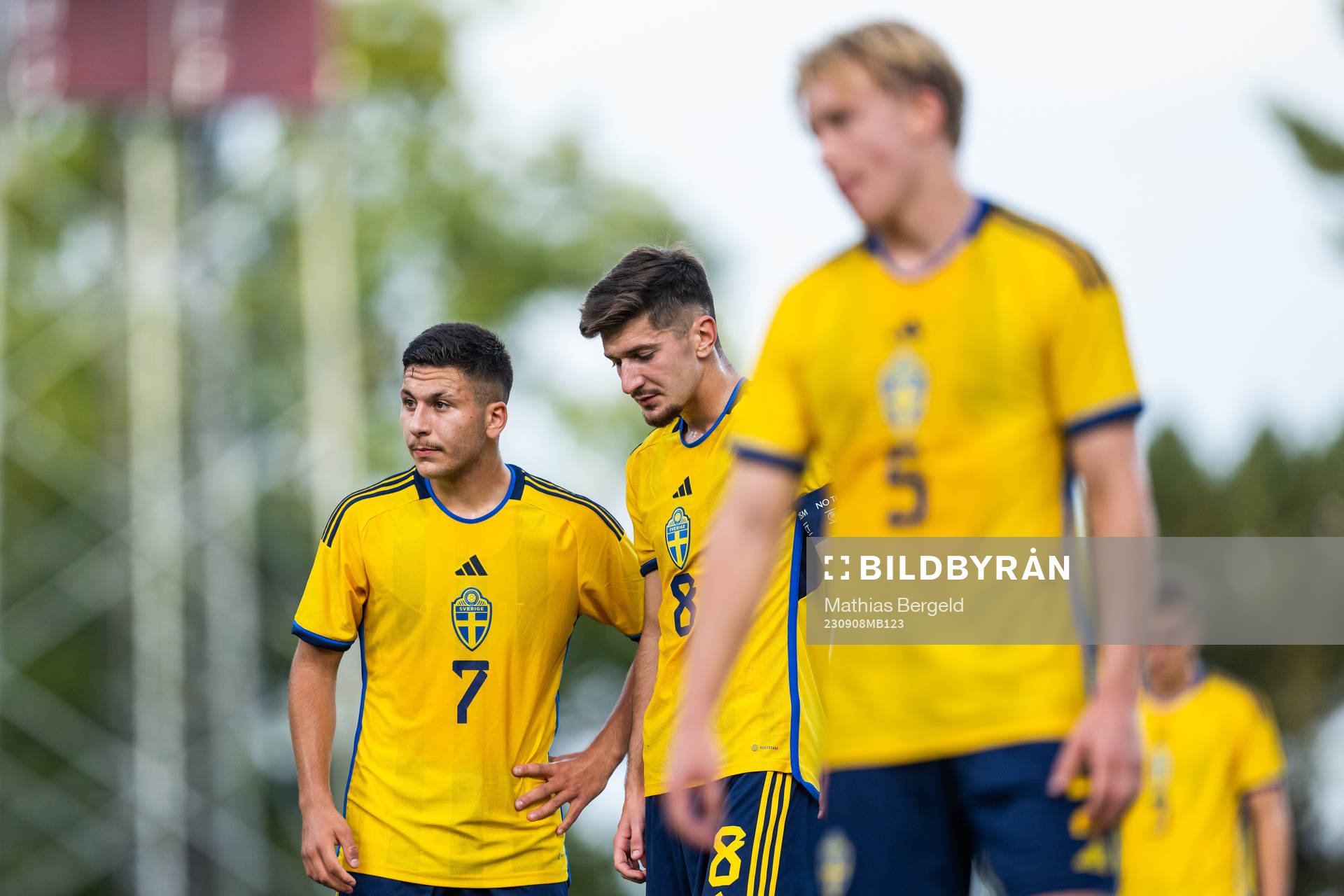 Roony Bardghji and Armin Gigovic of Sweden