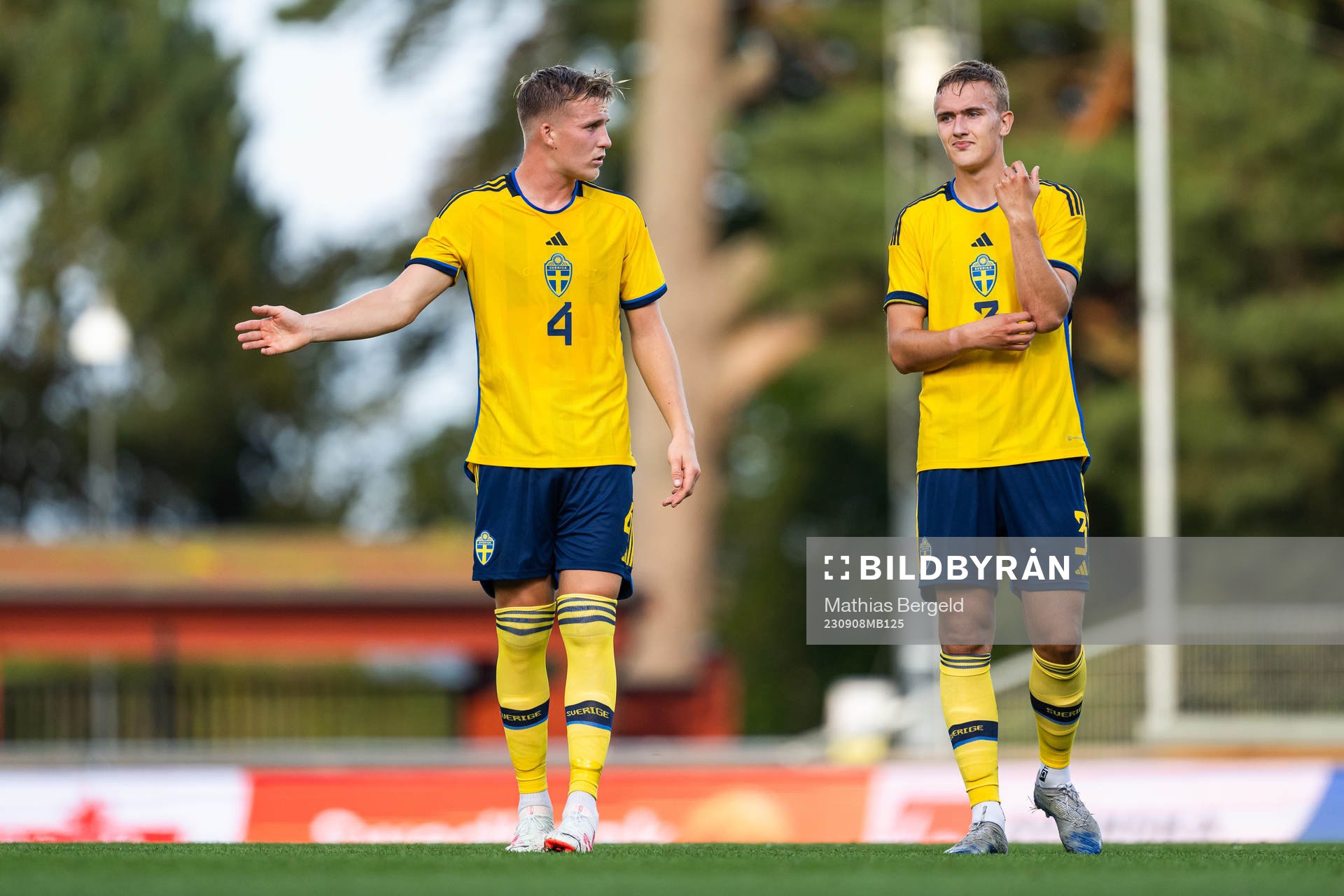 Casper Widell and Jesper Tolinsson of Sweden