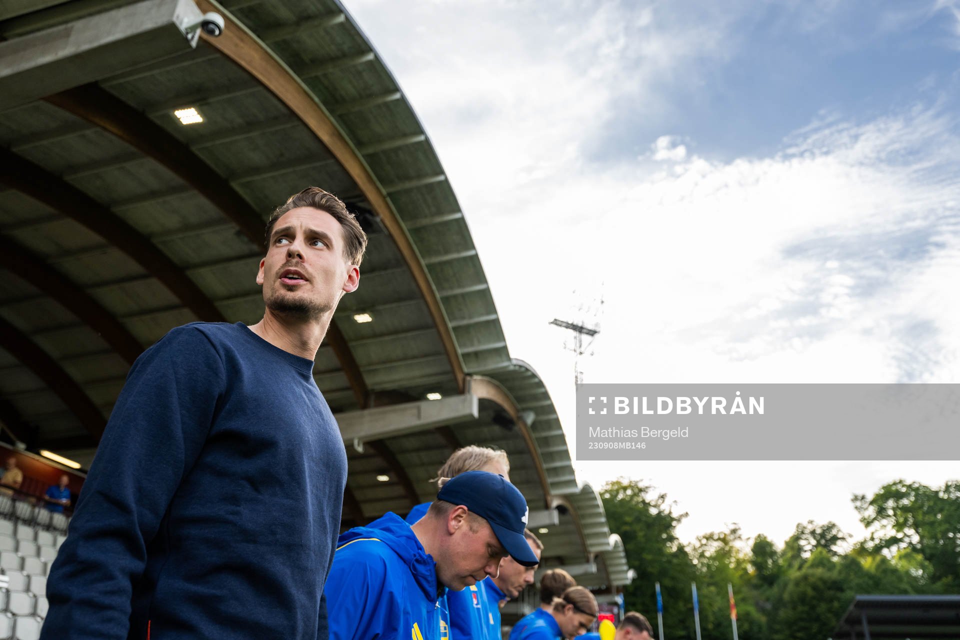 Head coach Daniel Bäckström and assistant coach Viktor