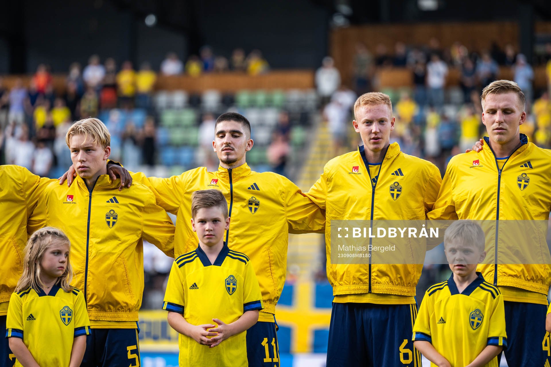 Daniel Svensson, Mayckel Lahdo, Hugo Larsson and Casper