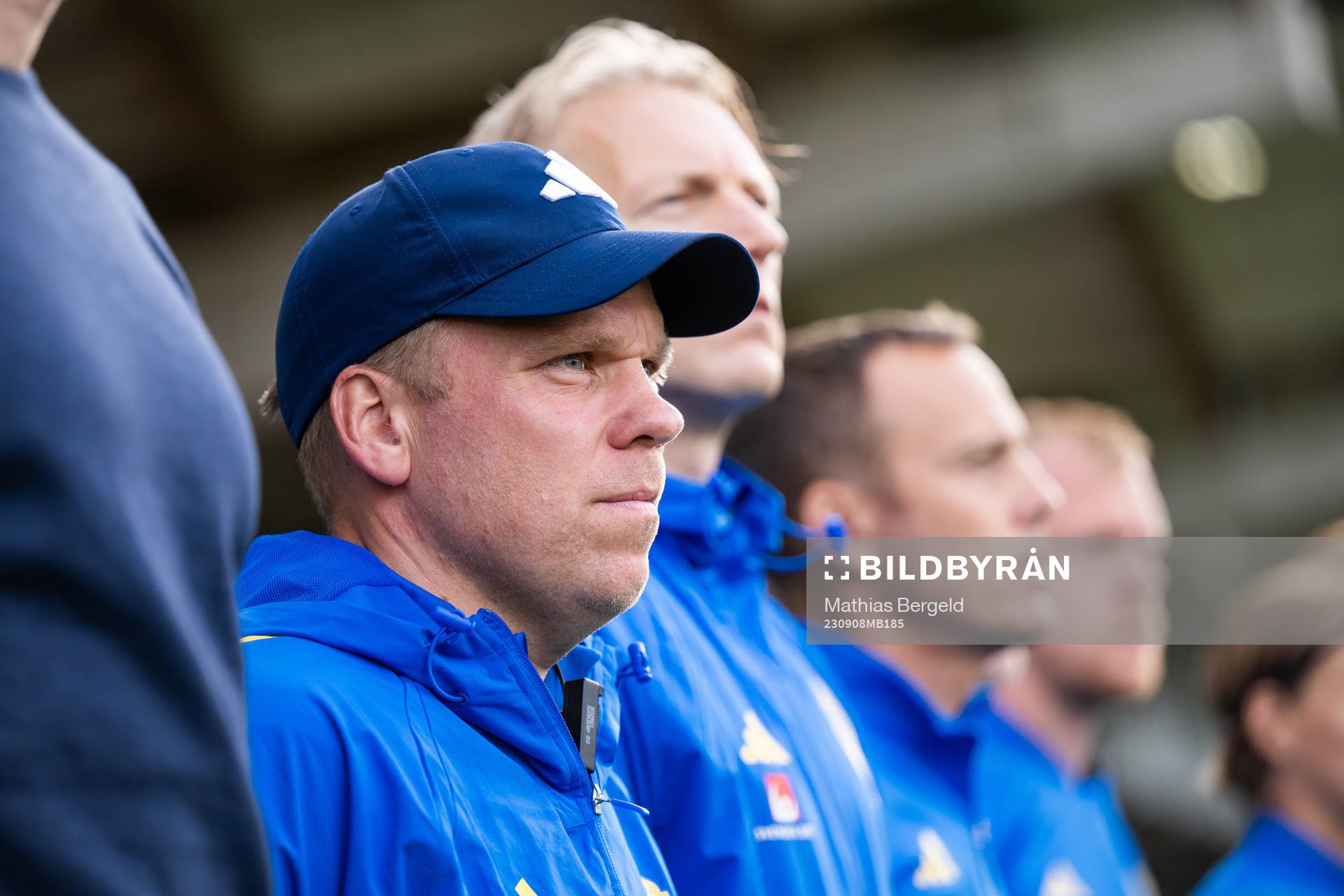 Assistant coach Viktor Eriksson of Sweden