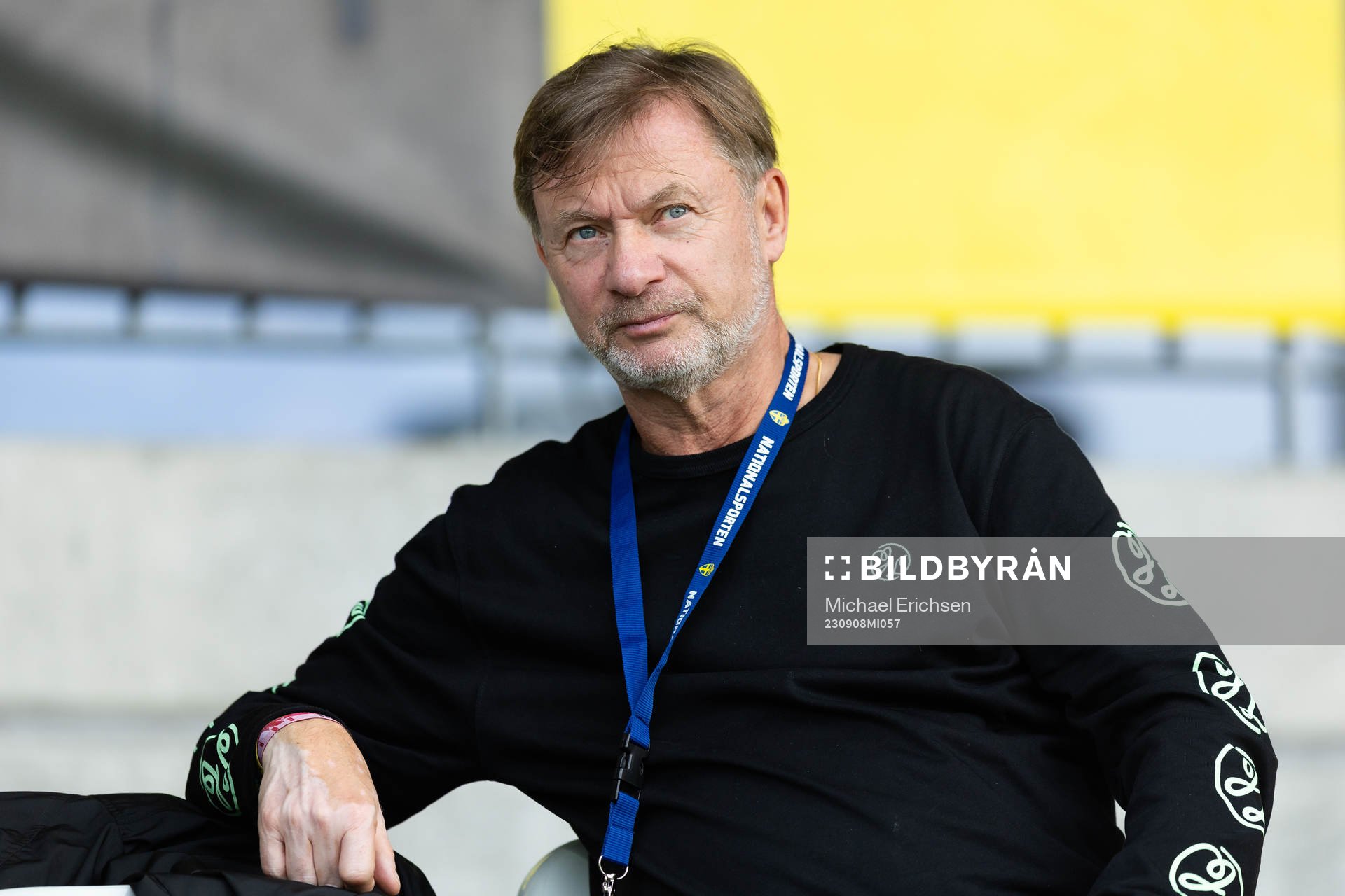 Svenska damlandslagets förbundskapten Peter Gerhardsson
