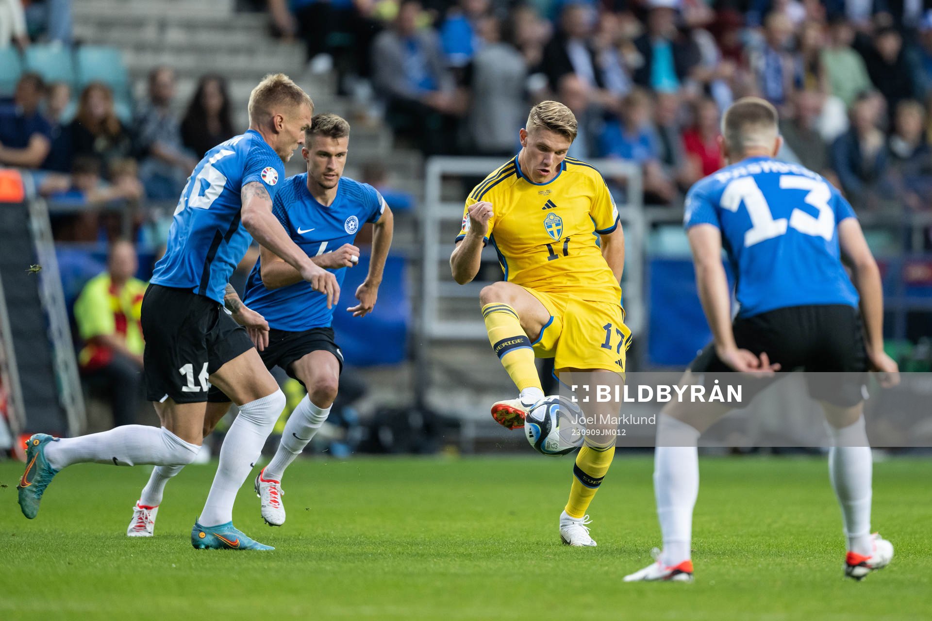 Joonas Tamm and Mattias Käit of Estonia against Viktor