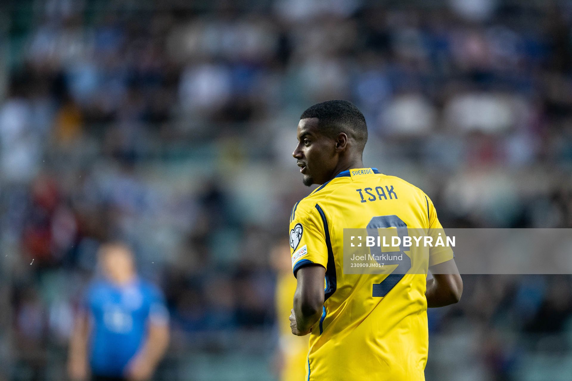 Alexander Isak of Sweden