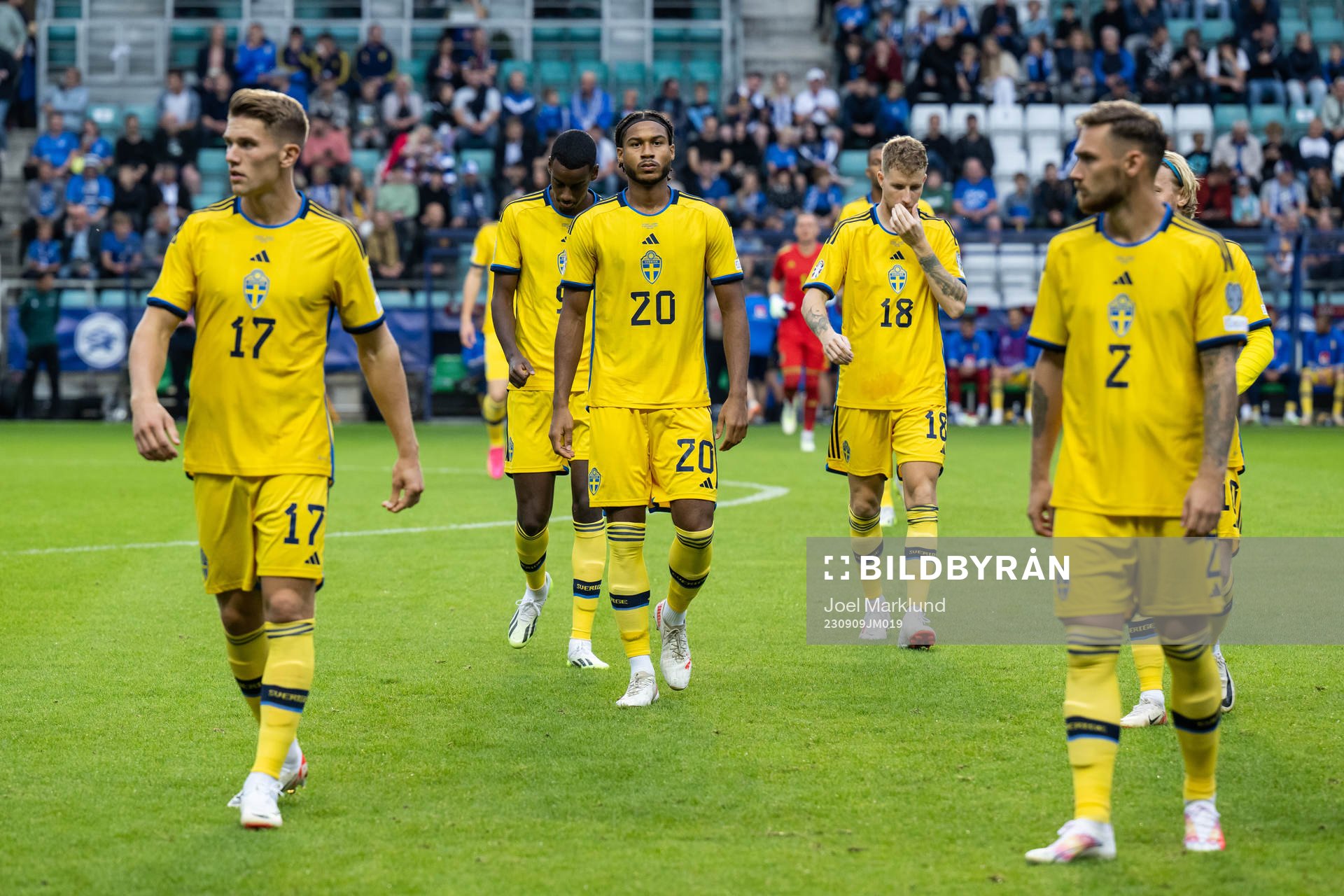 Viktor Gyökeres, Alexander Isak, Jens Cajuste, Samuel