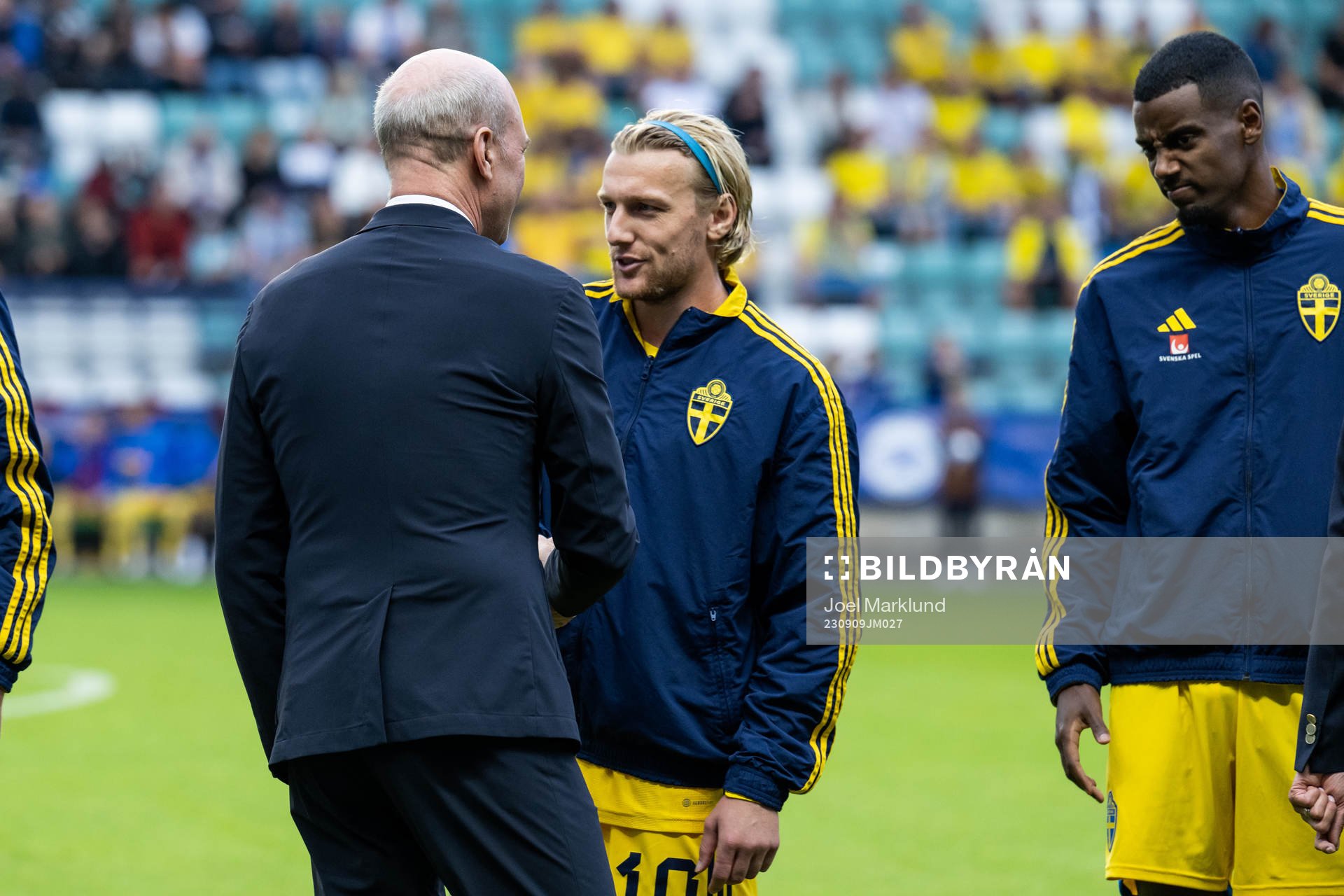 Fredrik Reinfeldt, president of the Swedish Football