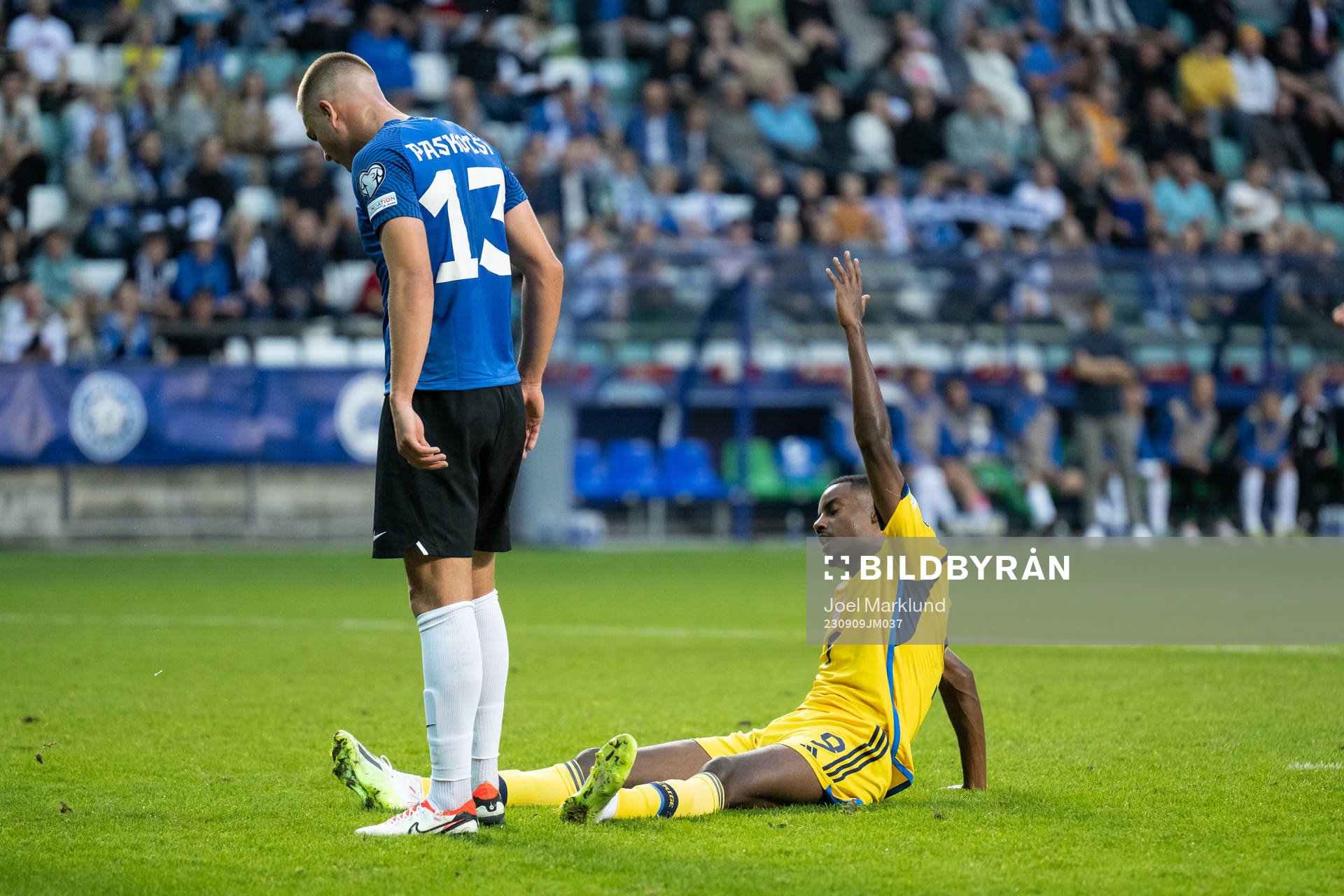 Alexander Isak of Sweden