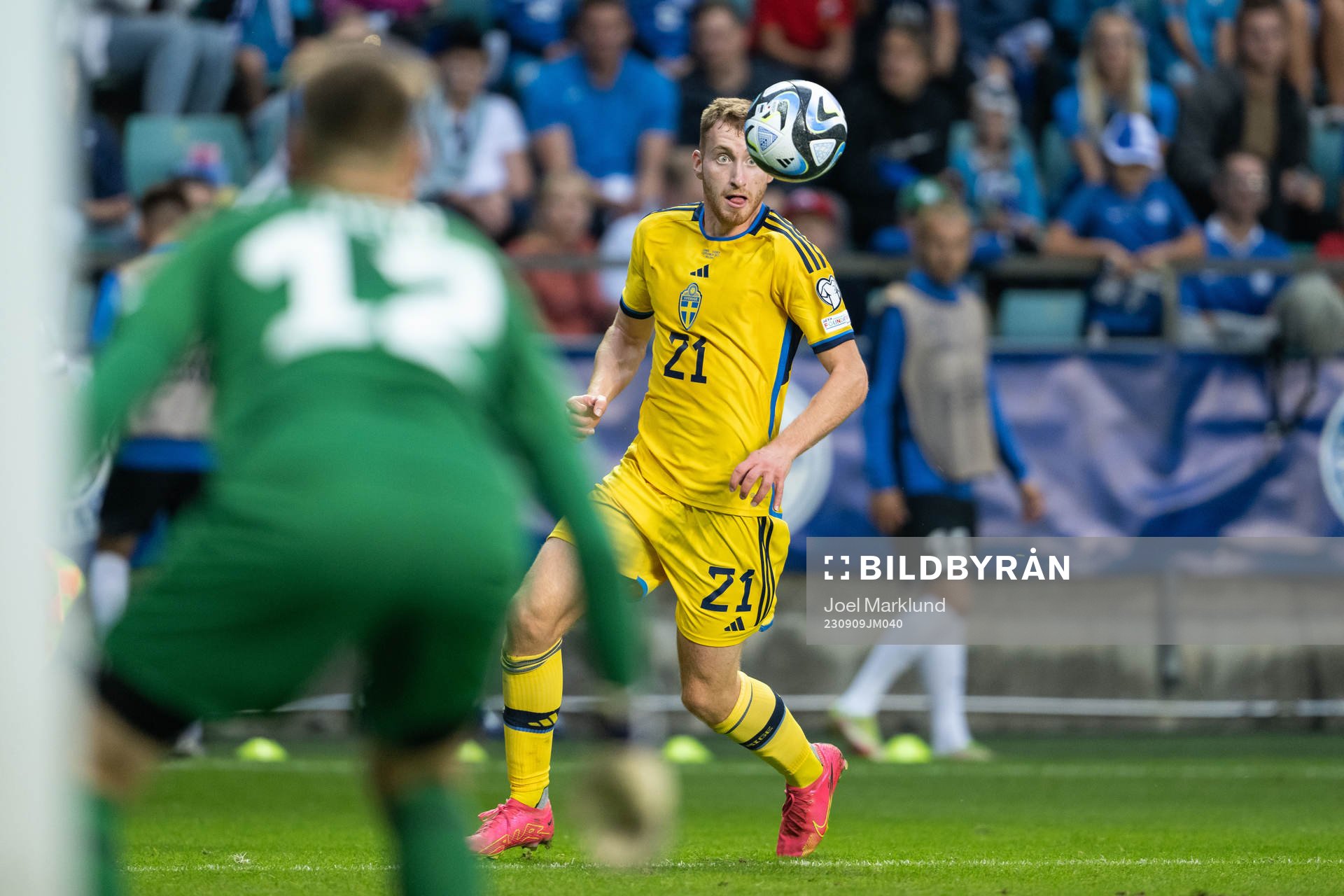 Dejan Kulusevski of Sweden