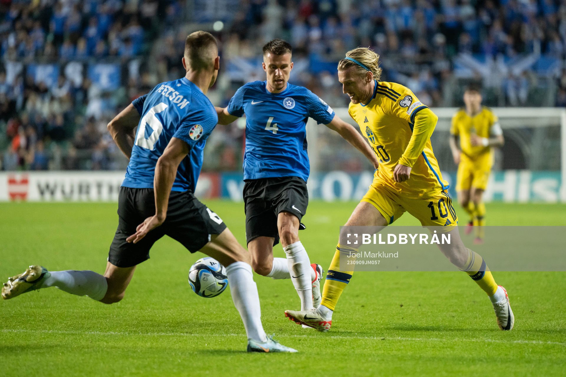 Rasmus Peetson and Mattias Käit of Estonia against Emil