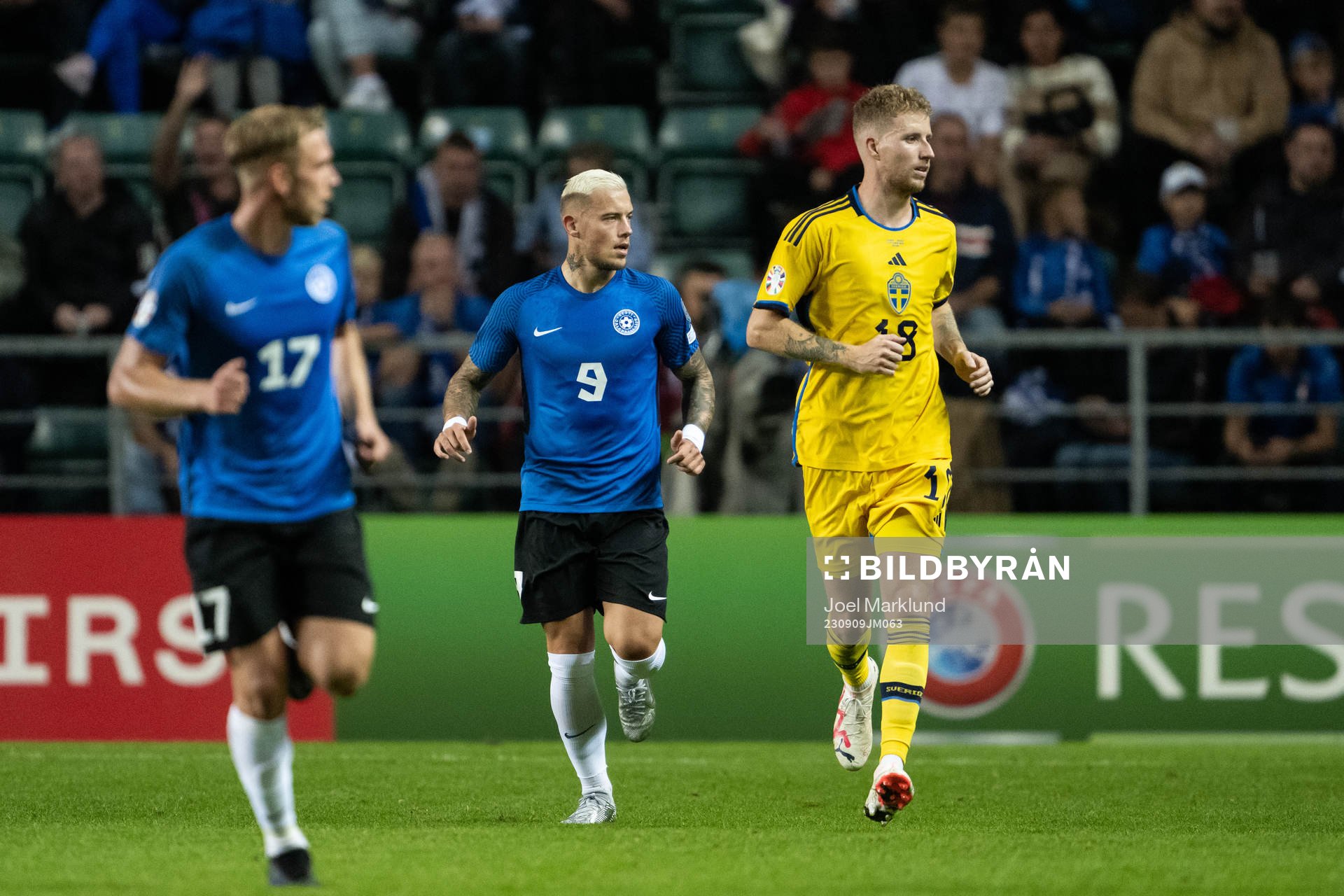 Erik Sorga of Estonia and Samuel Gustafson of Sweden