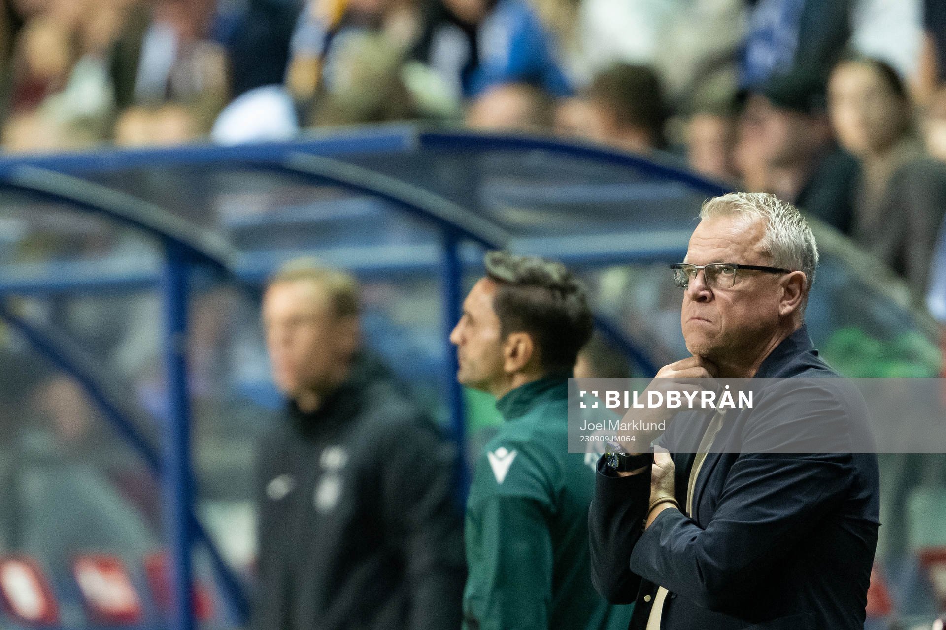 head coach Janne Andersson of Sweden