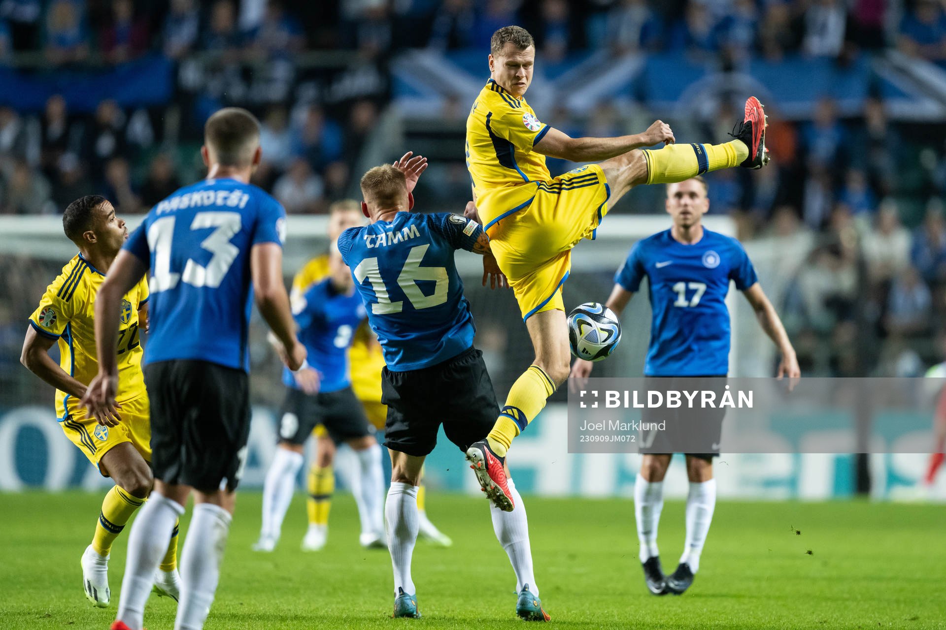 Joonas Tamm of Estonia and Viktor Claesson of Sweden