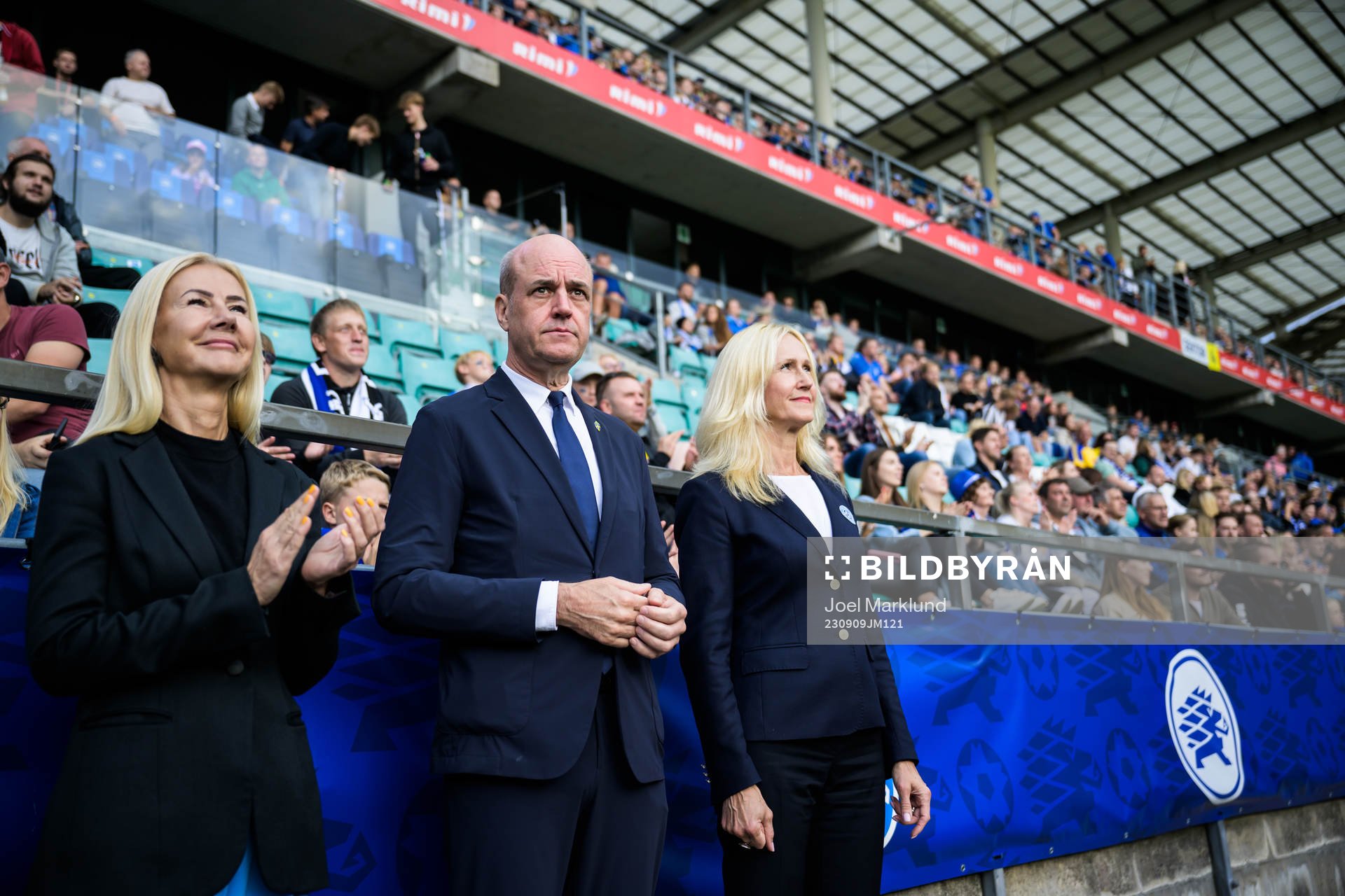 Fredrik Reinfeldt, president of the Swedish Football
