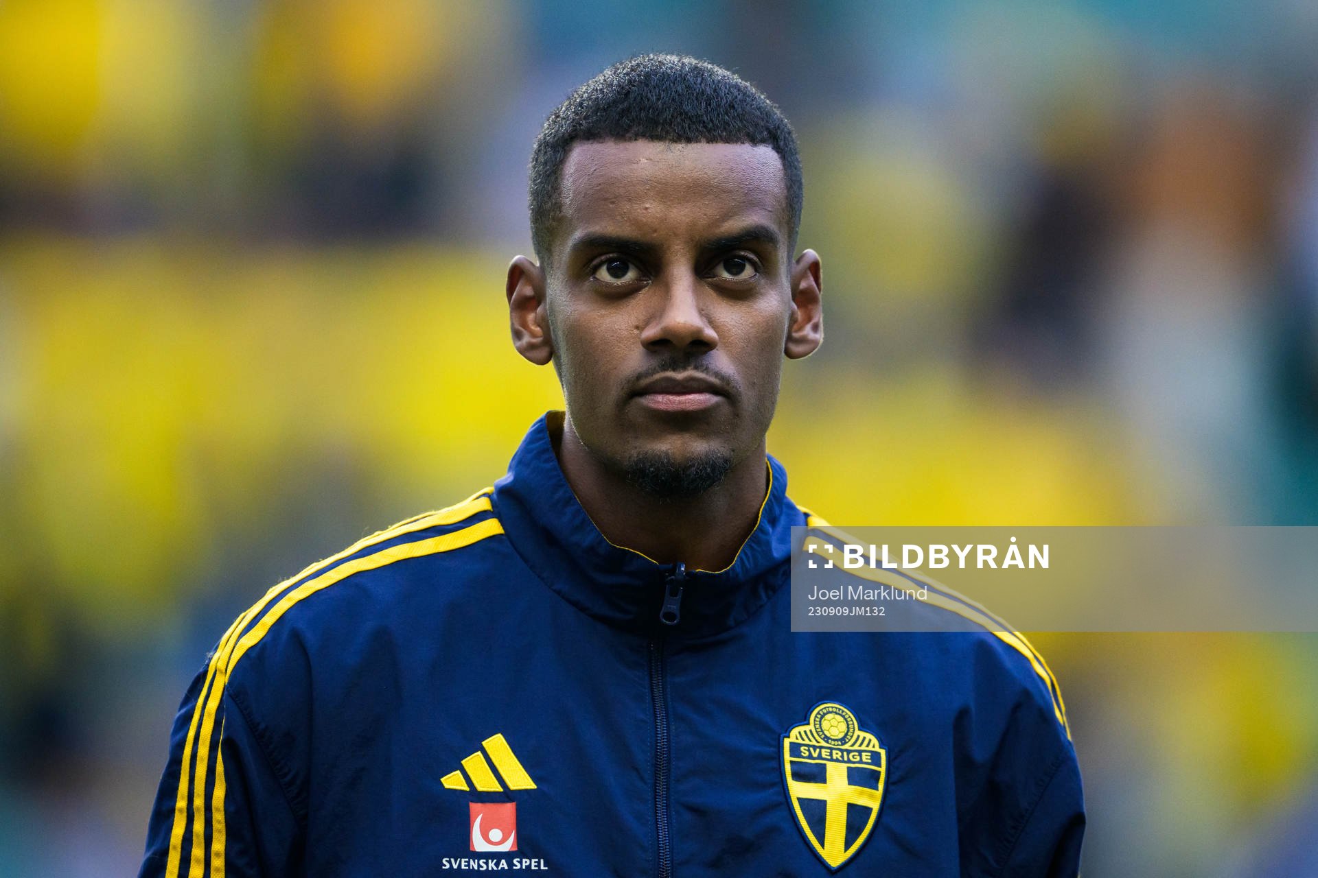 Alexander Isak of Sweden