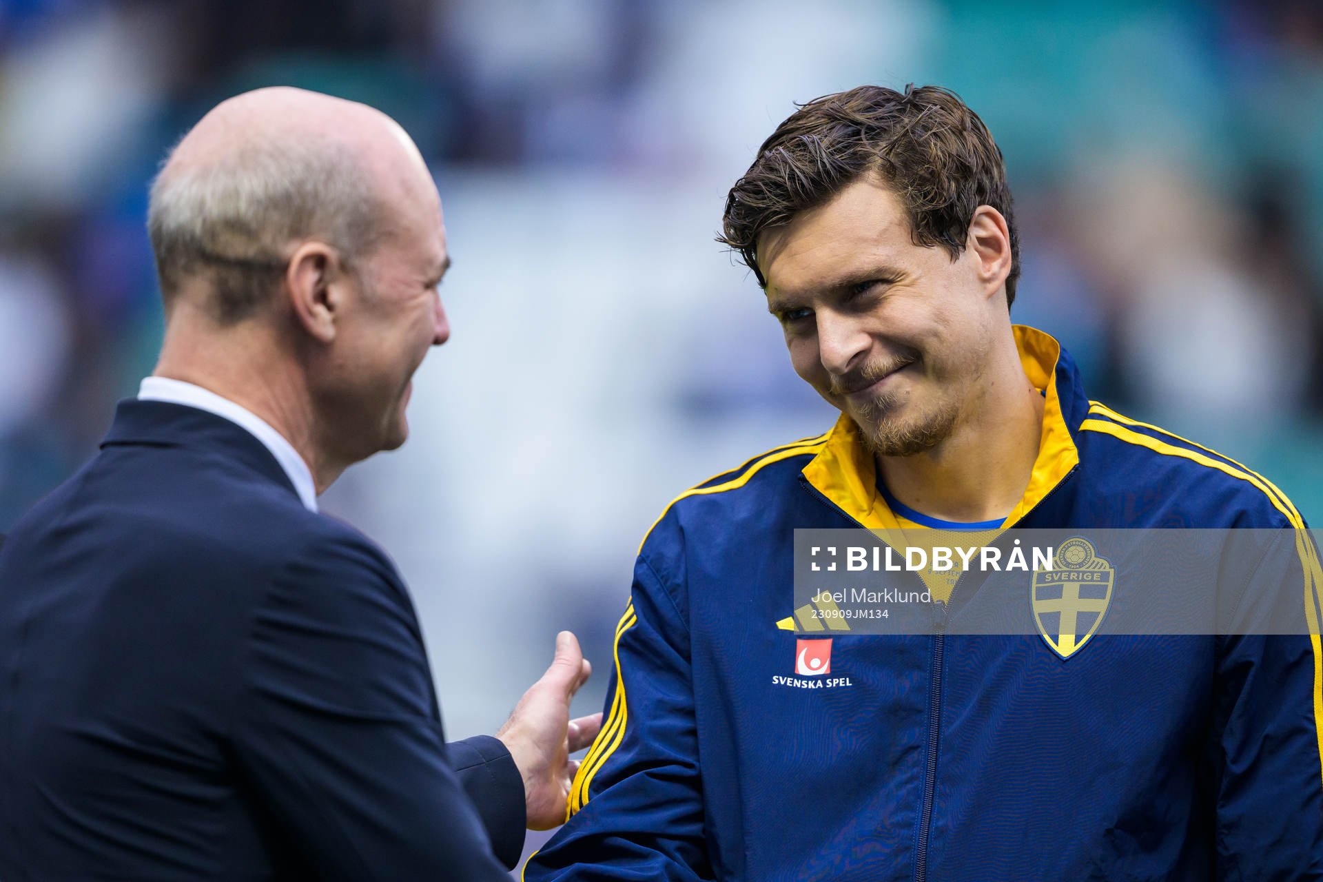 Fredrik Reinfeldt, president of the Swedish Football