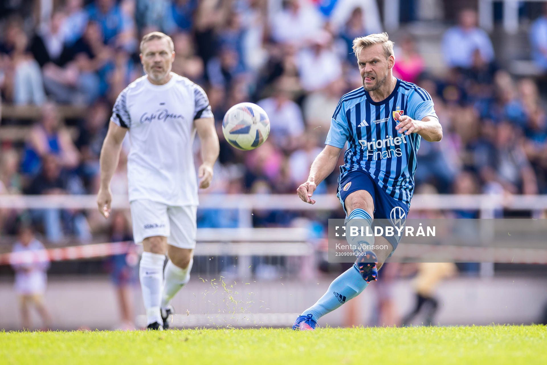 Djurgårdens Johan Arneng i en legendarmatch mellan