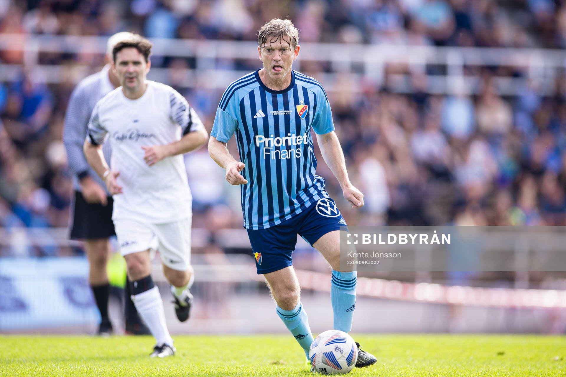 Djurgårdens Jesper Blomqvist i en legendarmatch mellan