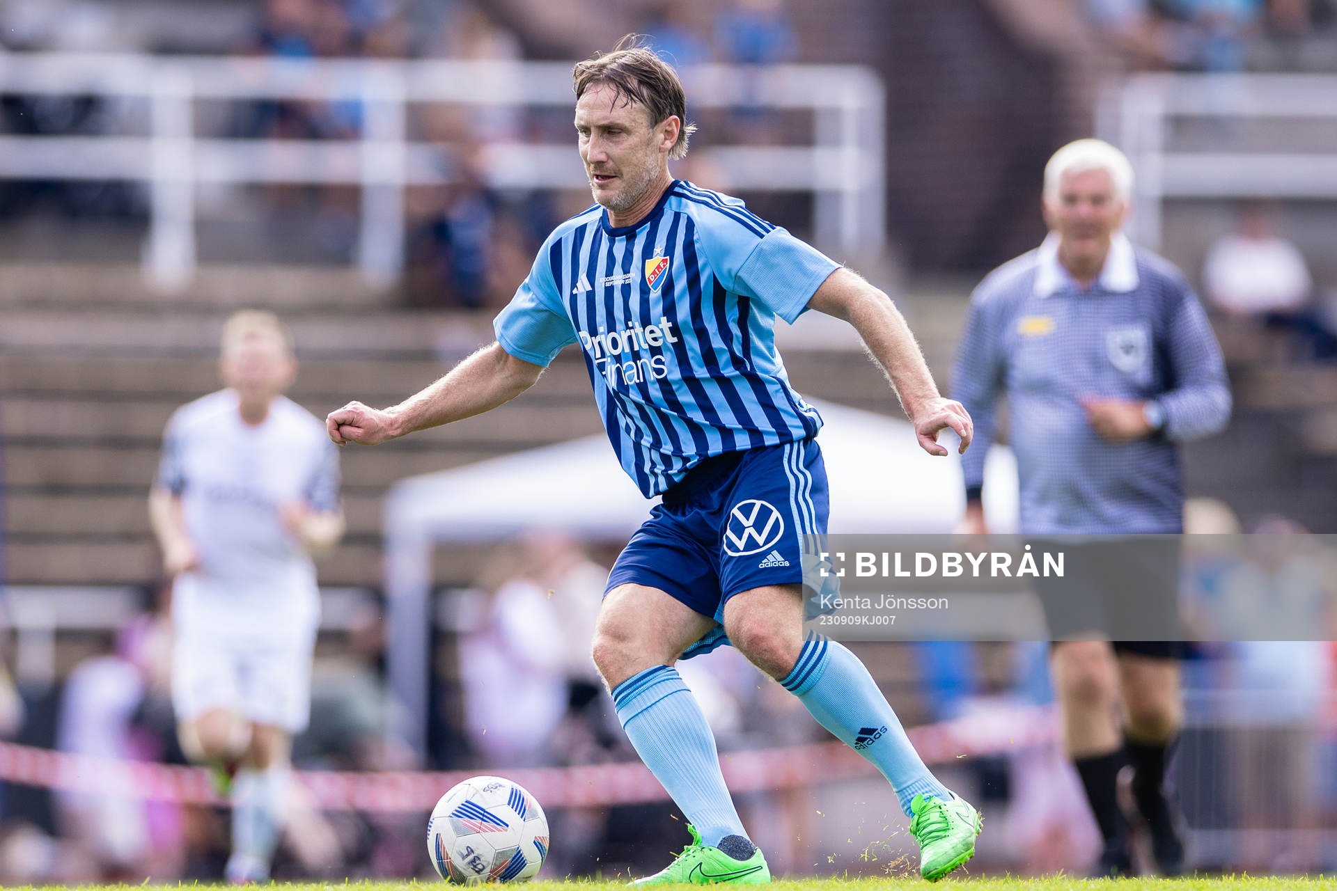 Djurgårdens Andreas Johansson i en legendarmatch mellan