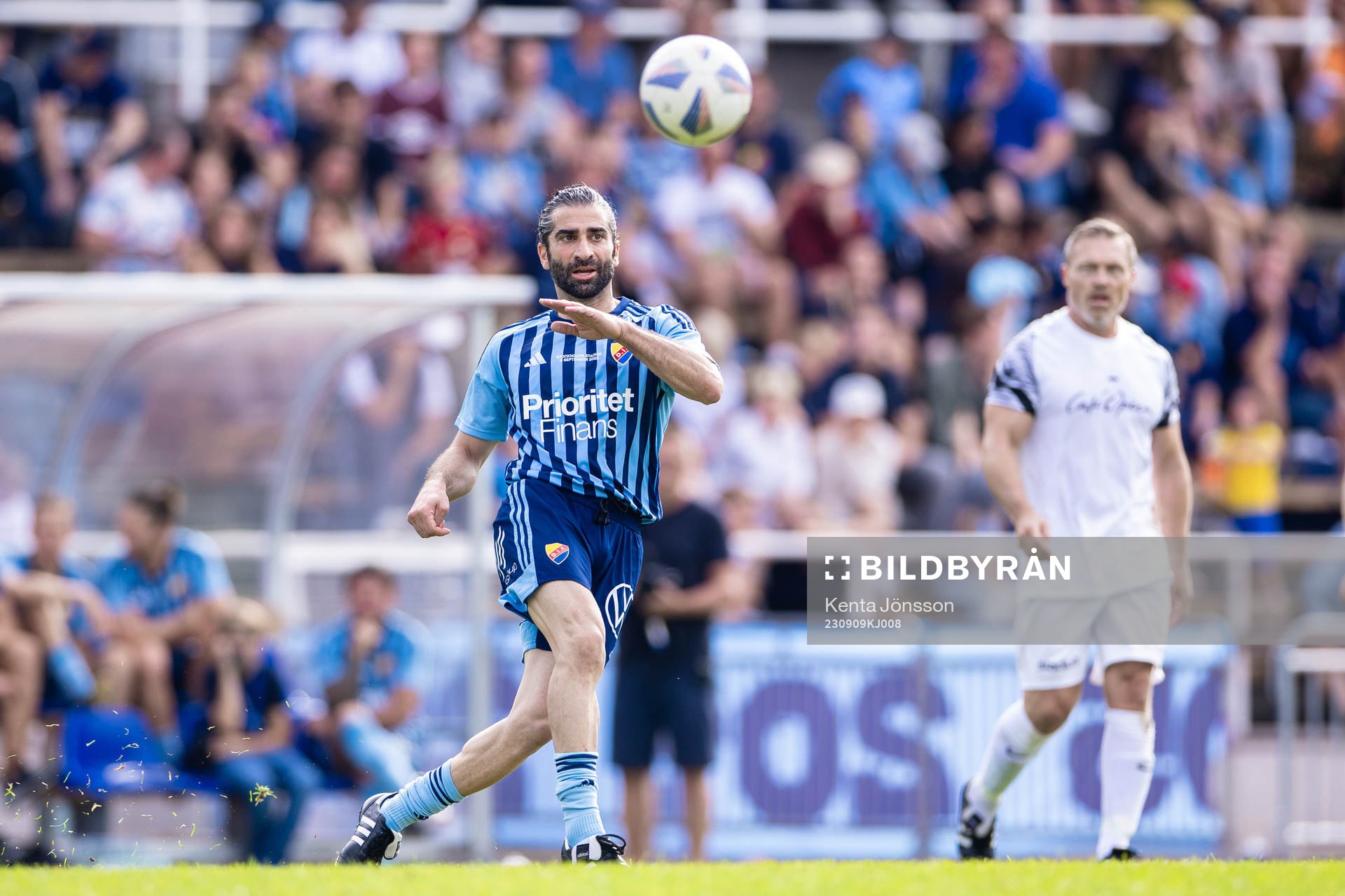 Djurgårdens Abgar Barsom i en legendarmatch mellan