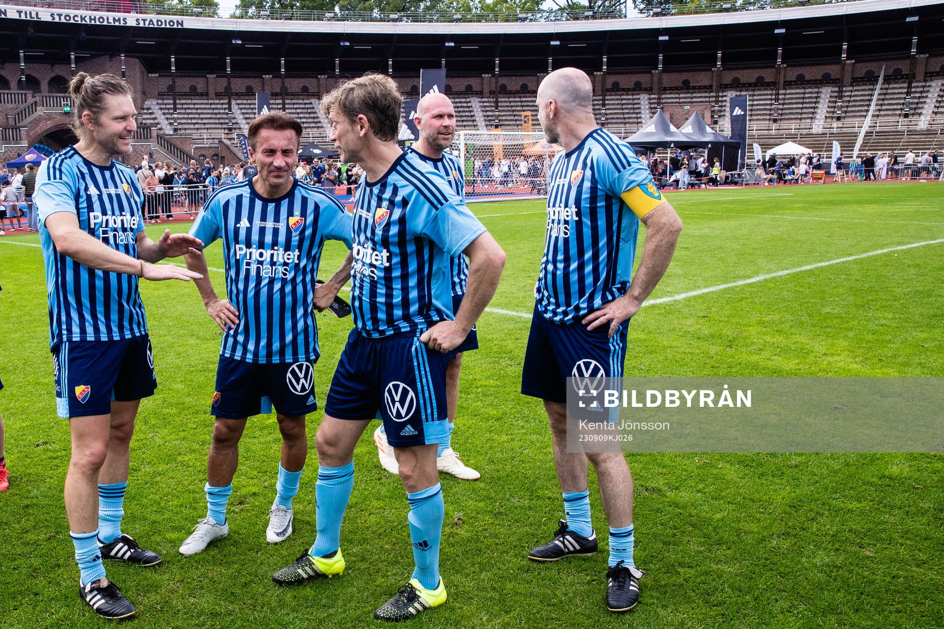 Djurgårdens Lolo Chanko och Jesper Blomqvist