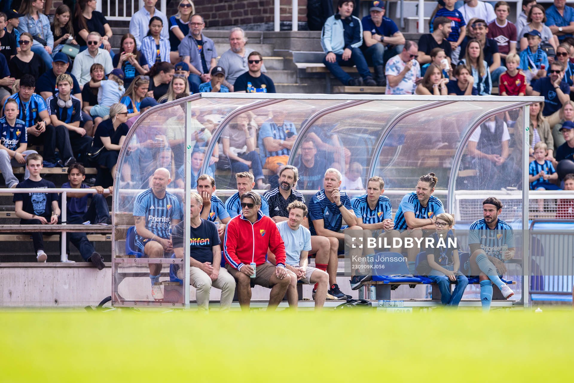 Djurgårdens sportchef Bosse Andersson i avbytarbåset