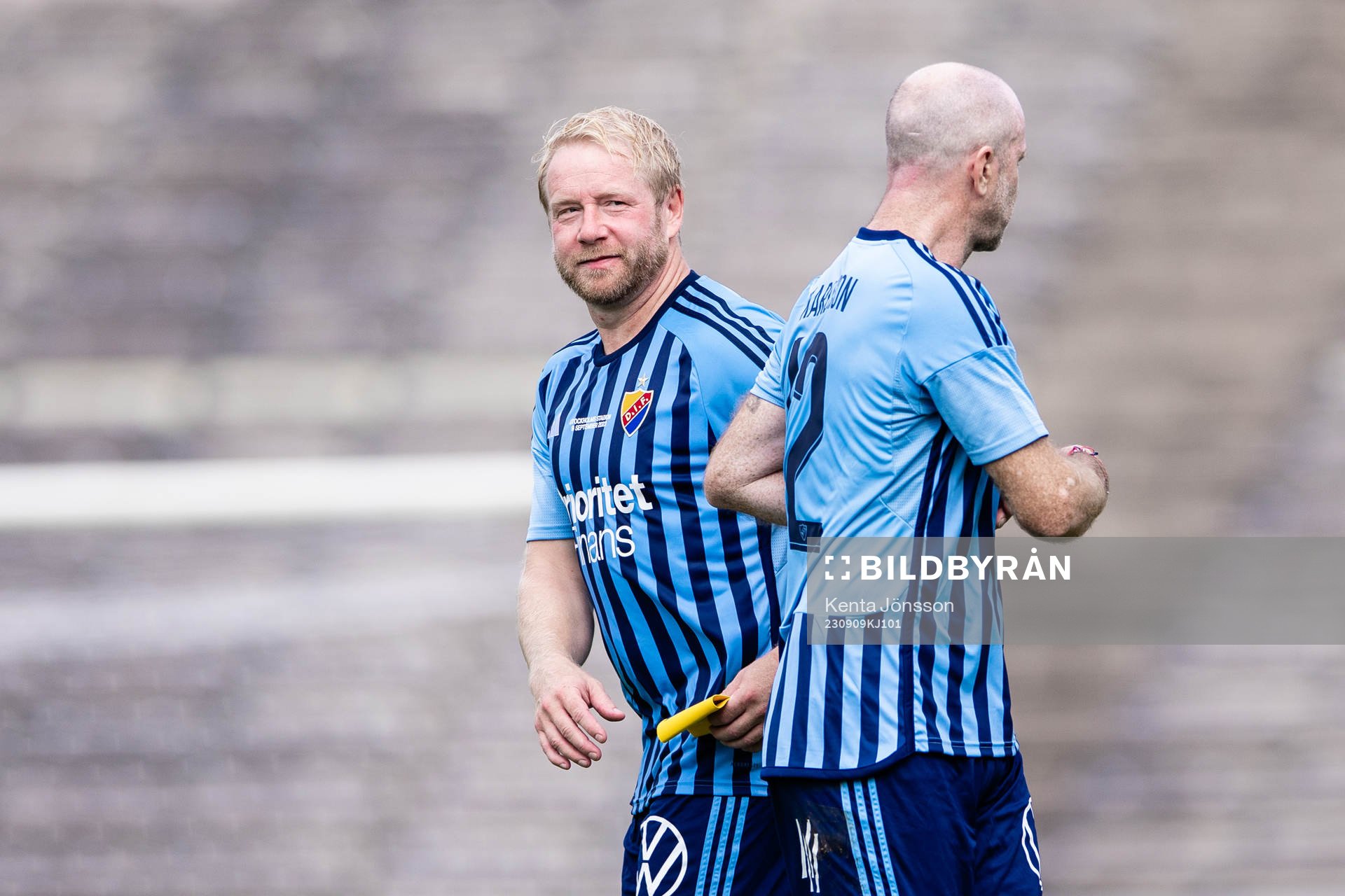 Djurgårdens Patrik Eriksson-Ohlsson och Markus Karlsson