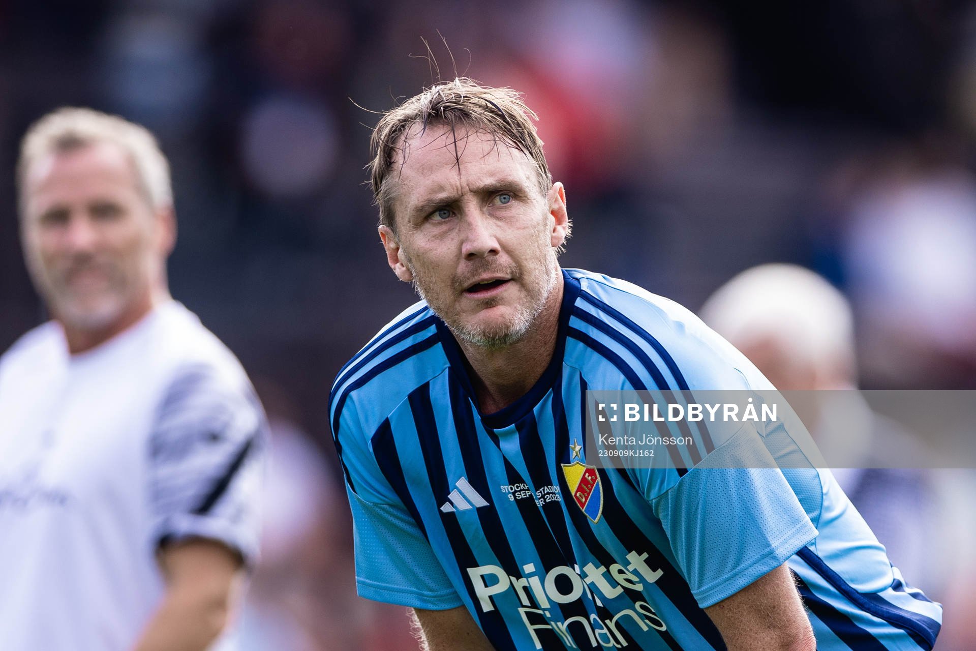 Djurgårdens Andreas Johansson i en legendarmatch mellan