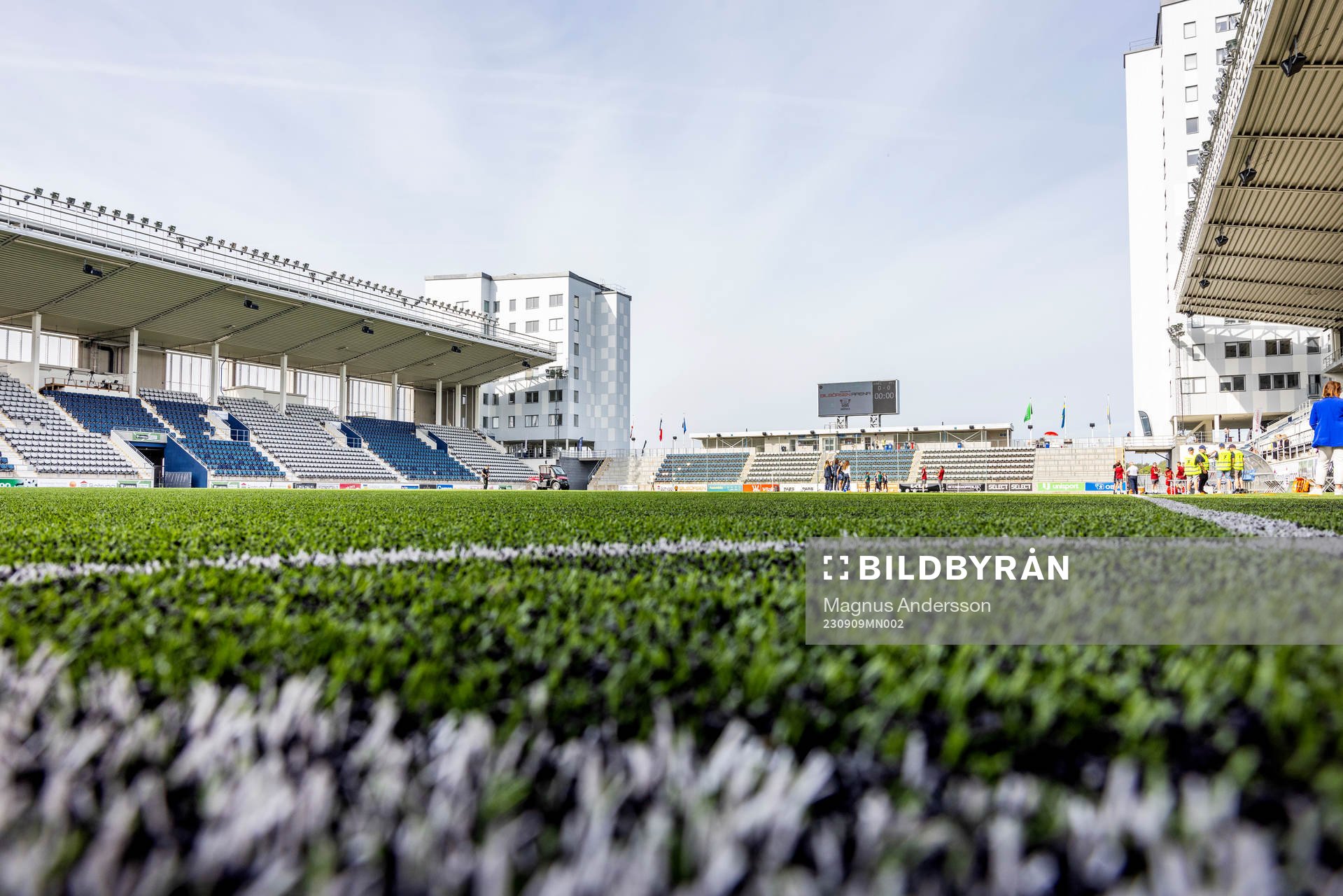 General view of the arena