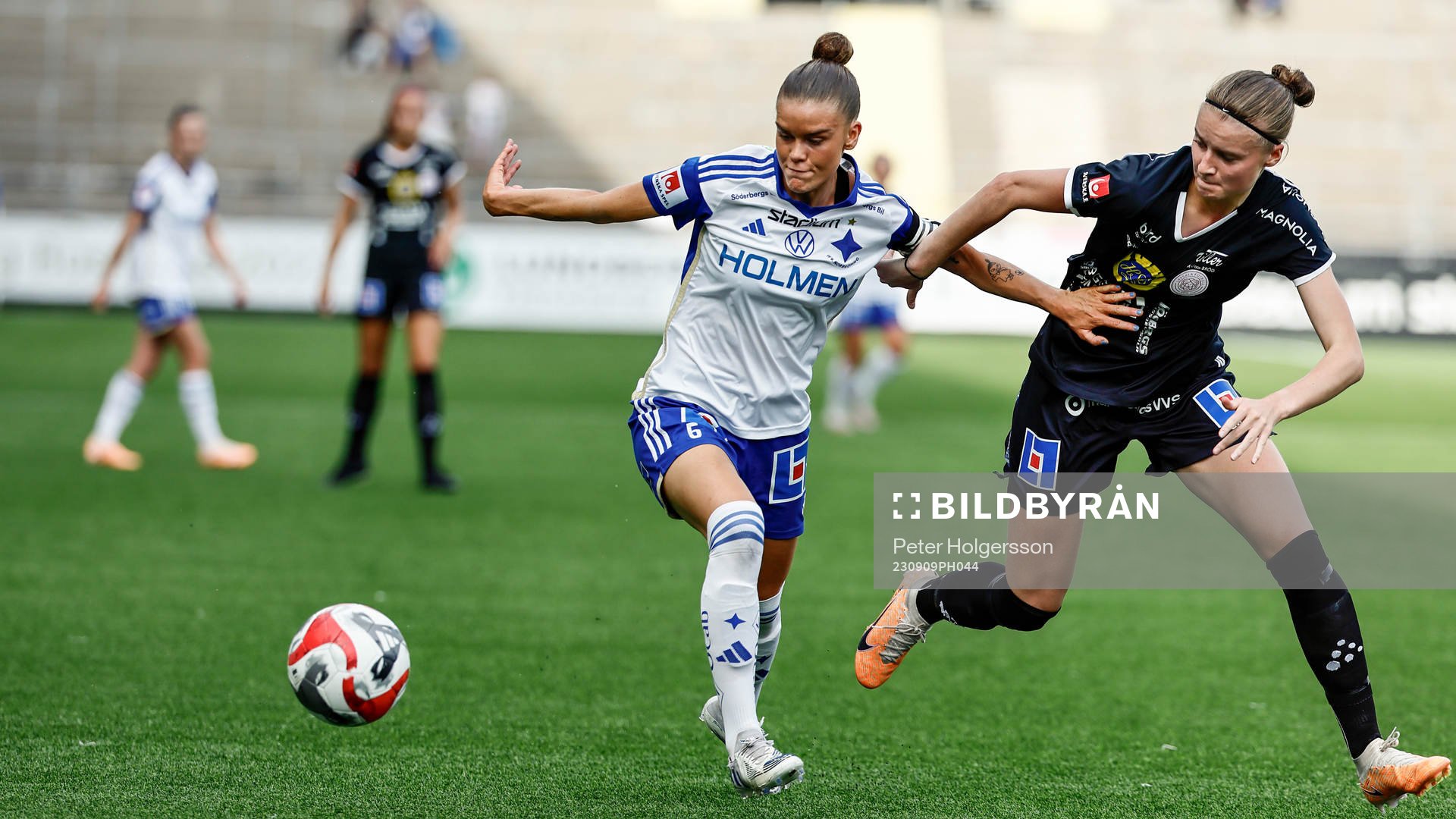IFK Norrköpings My Cato och IK Uppsalas Julia Ragnarsson