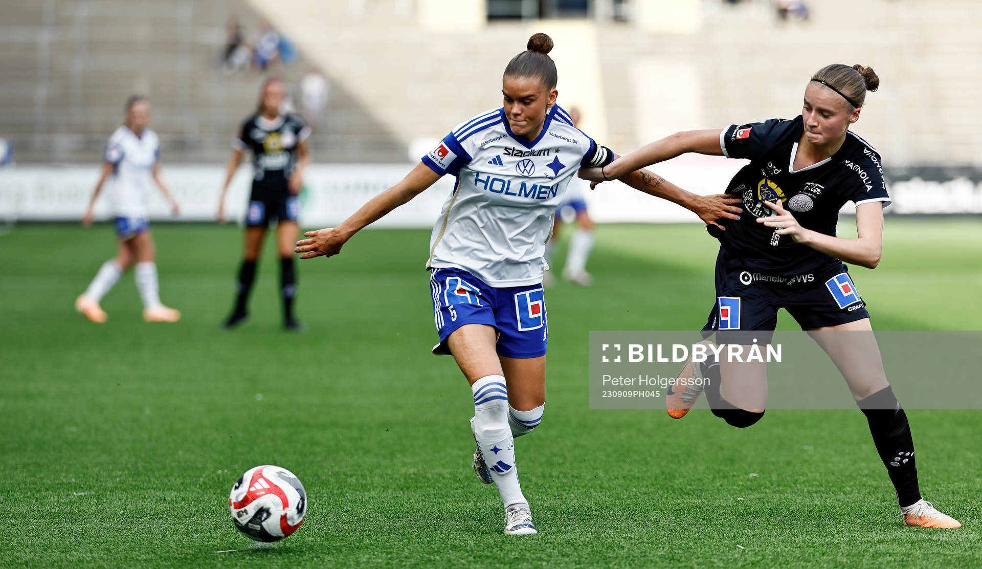 IFK Norrköpings My Cato och IK Uppsalas Julia Ragnarsson