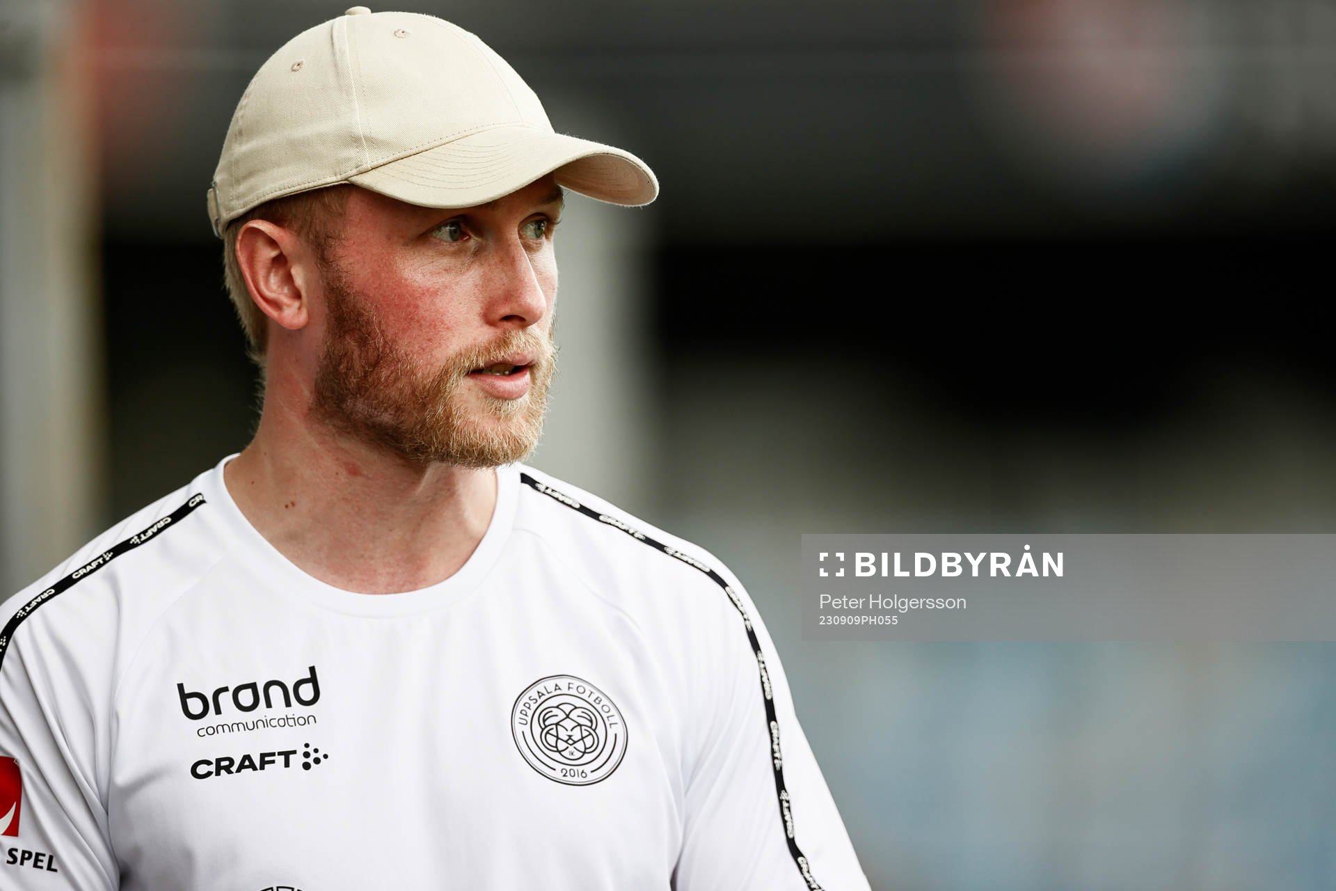 Uppsalas tränare Samuel Fagerholm