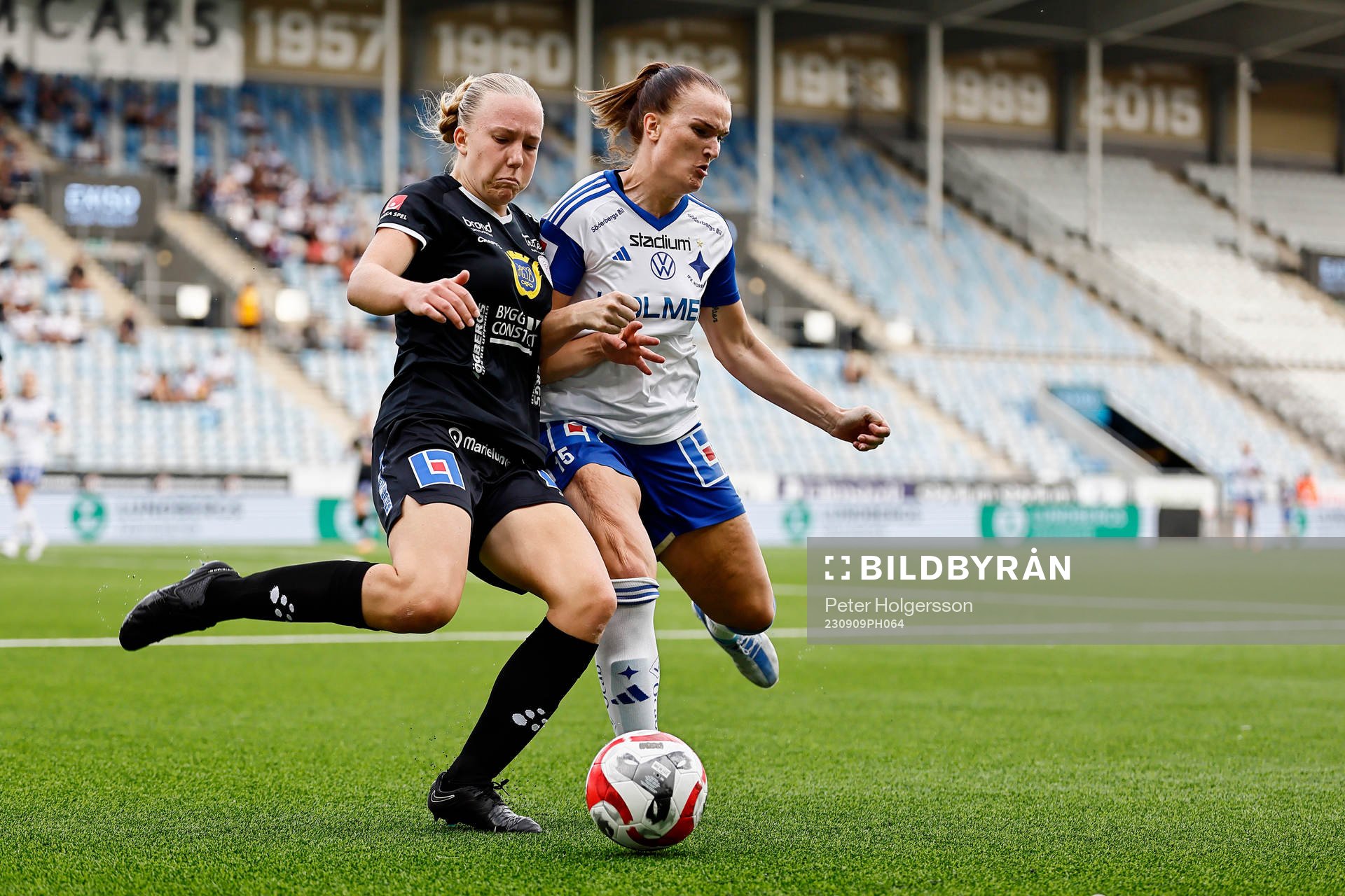 IK Uppsalas Thindra Mattsson och IFK Norrköpings Lovisa