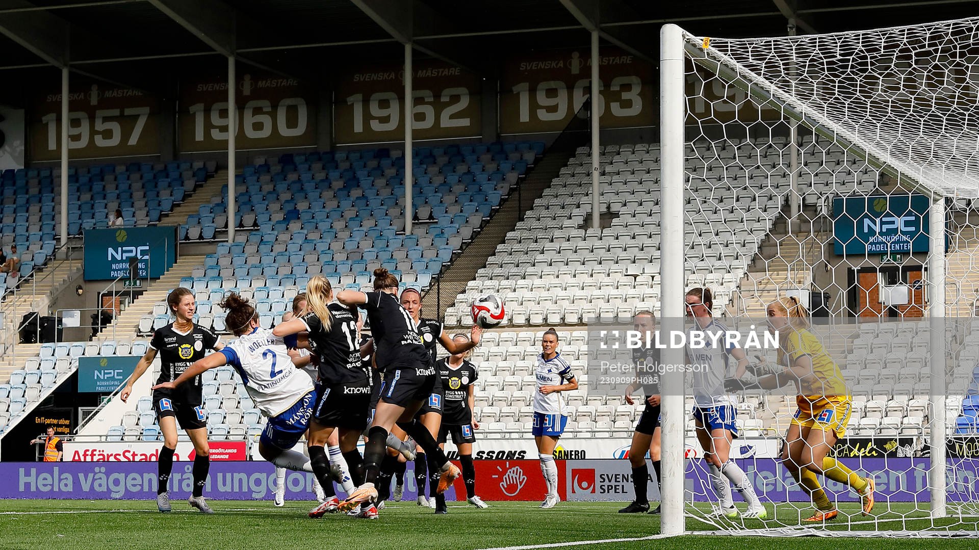 Mål 1-0 av IFK Norrköpings Shannon Woeller