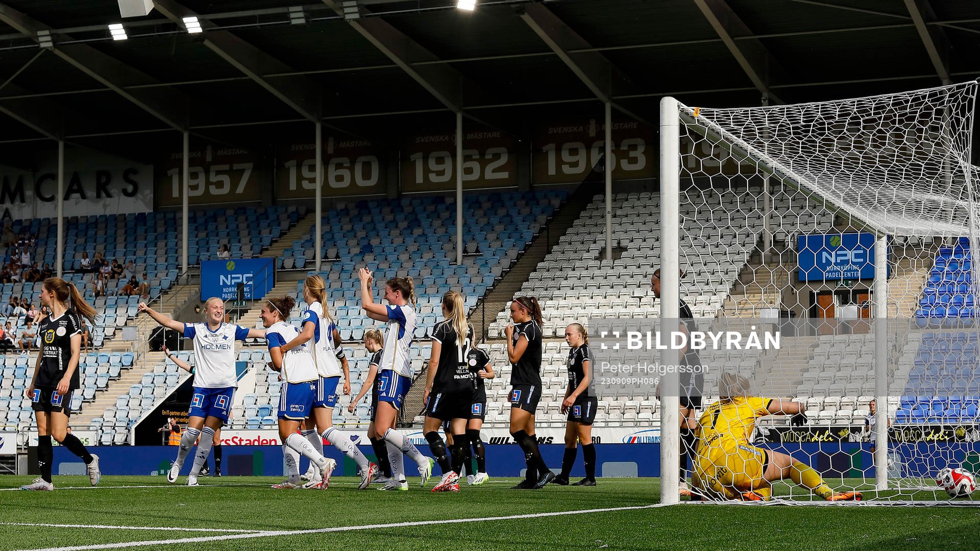 Mål 1-0 av IFK Norrköpings Shannon Woeller