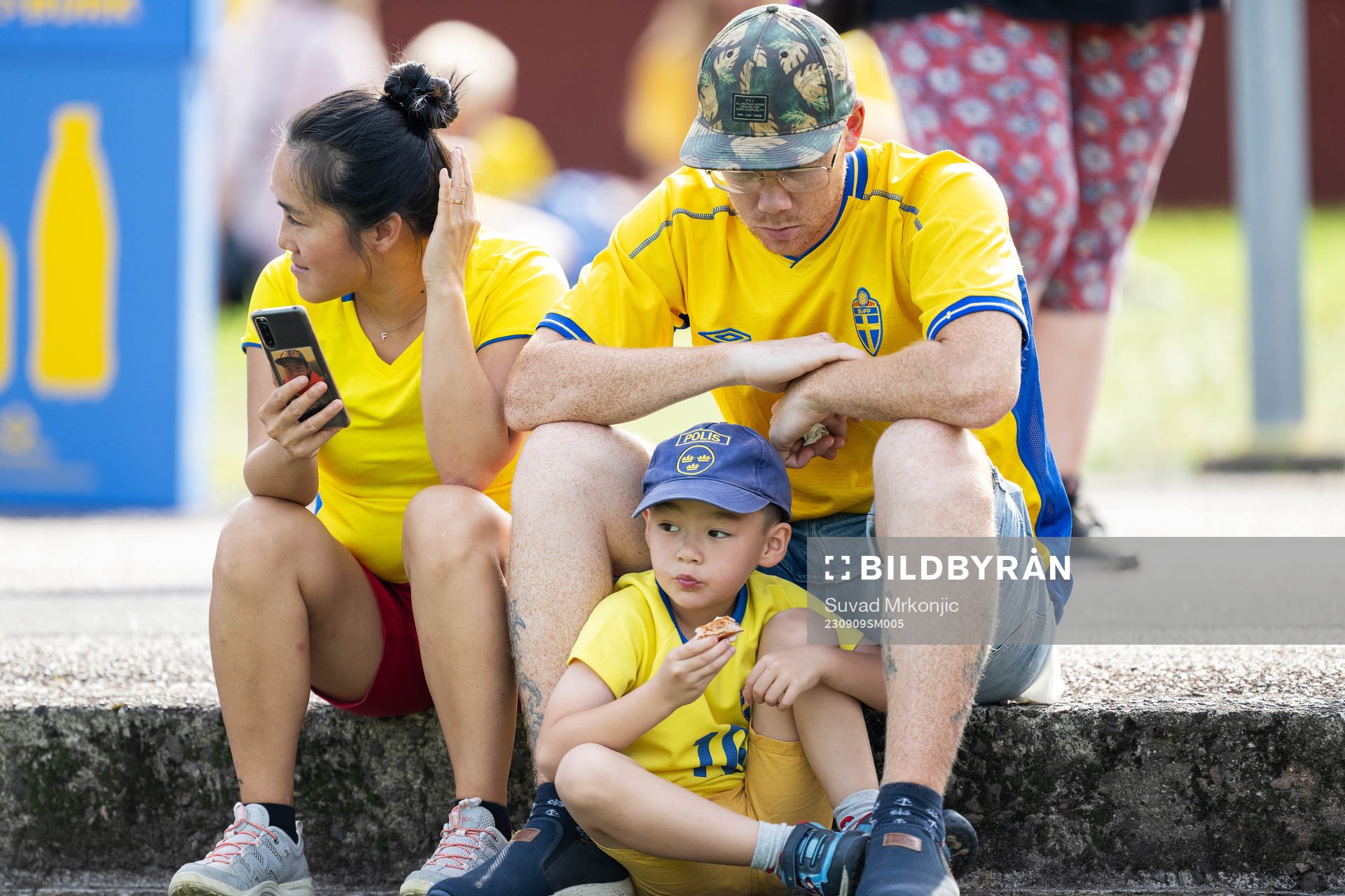 Swedish supporters