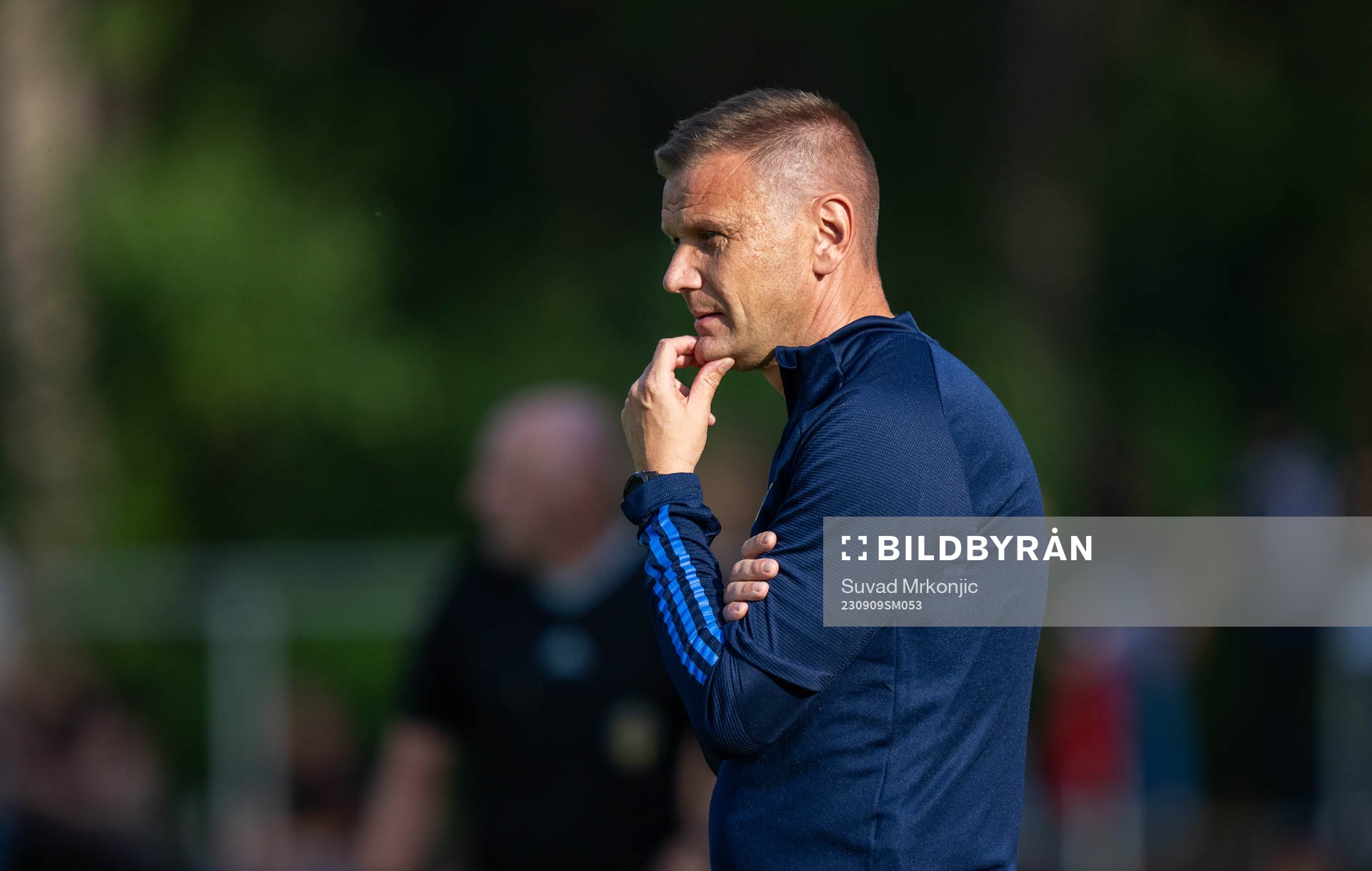Headcoach Andreas Pettersson of Sweden